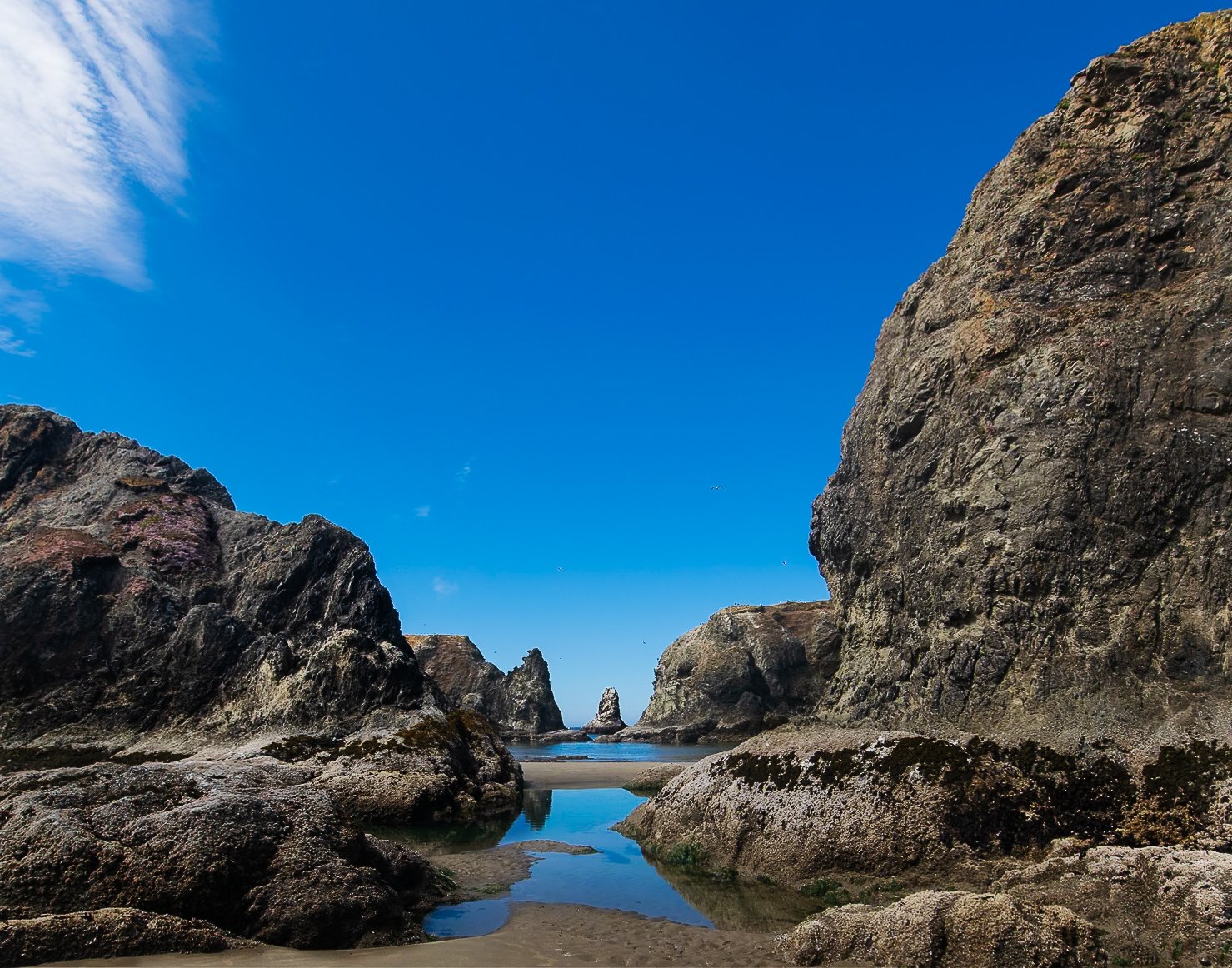 Low Tide at Bandon Beach