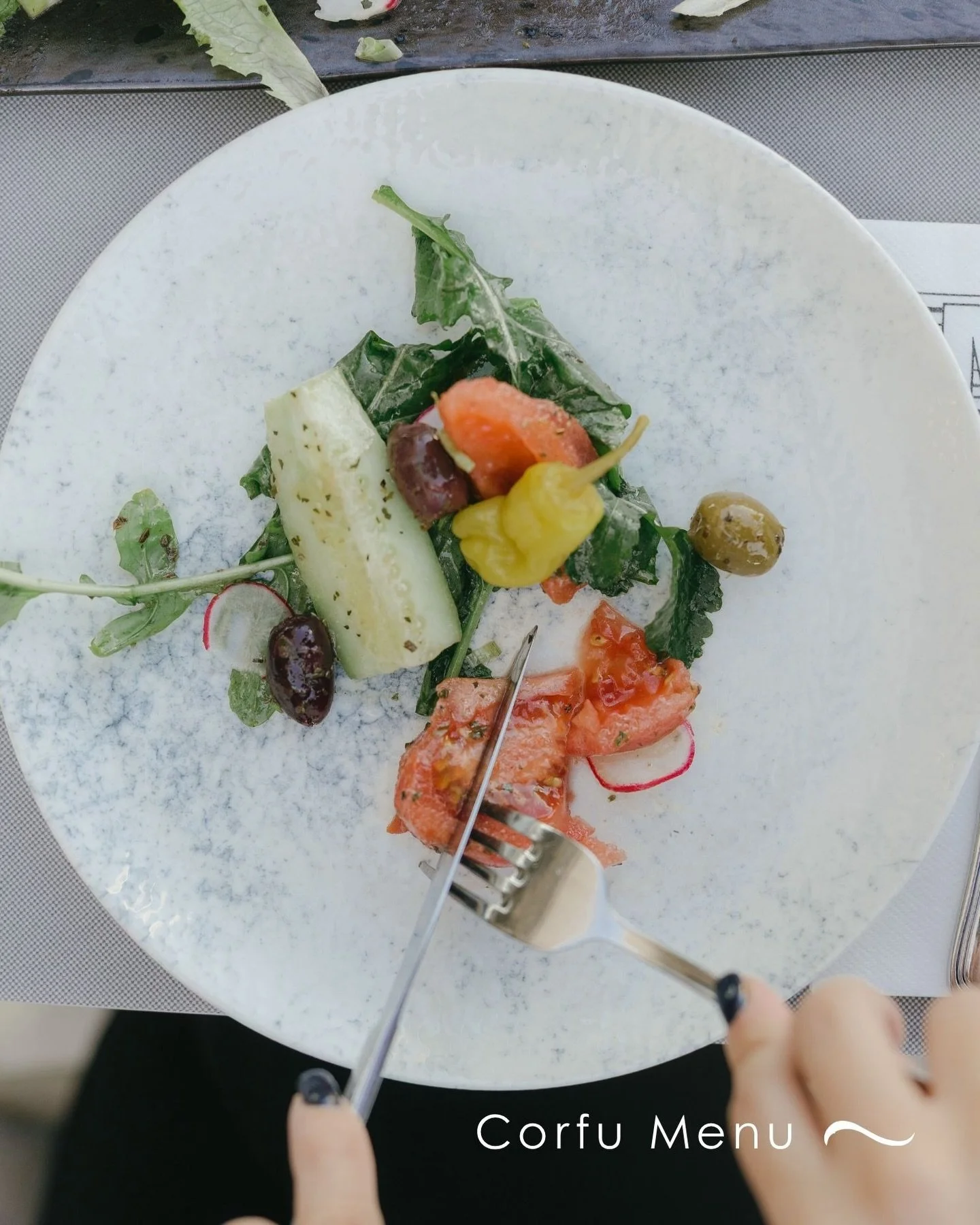 Corfu, the island of Easter.
Now brought to your table at Moorings, Astir Marina
through the Meltemia journey.

Discover the Corfu Edition set menu.
&euro;49 per person.