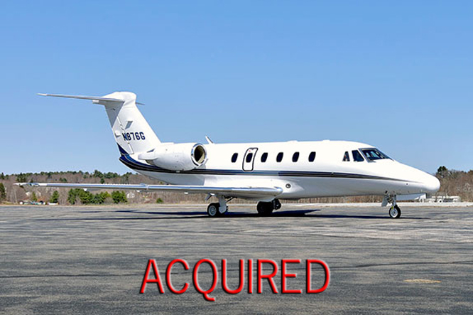 Citation VII Serial Number 7062 SOLD