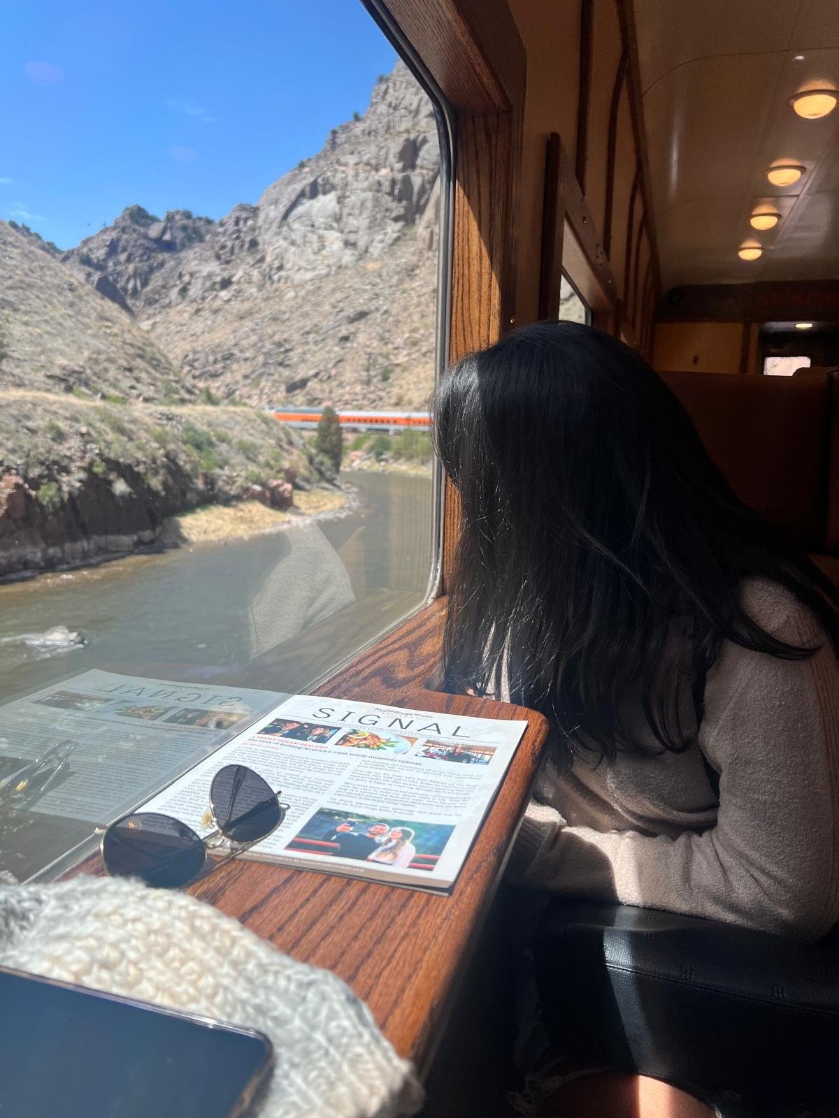 Ye' olde train ride.