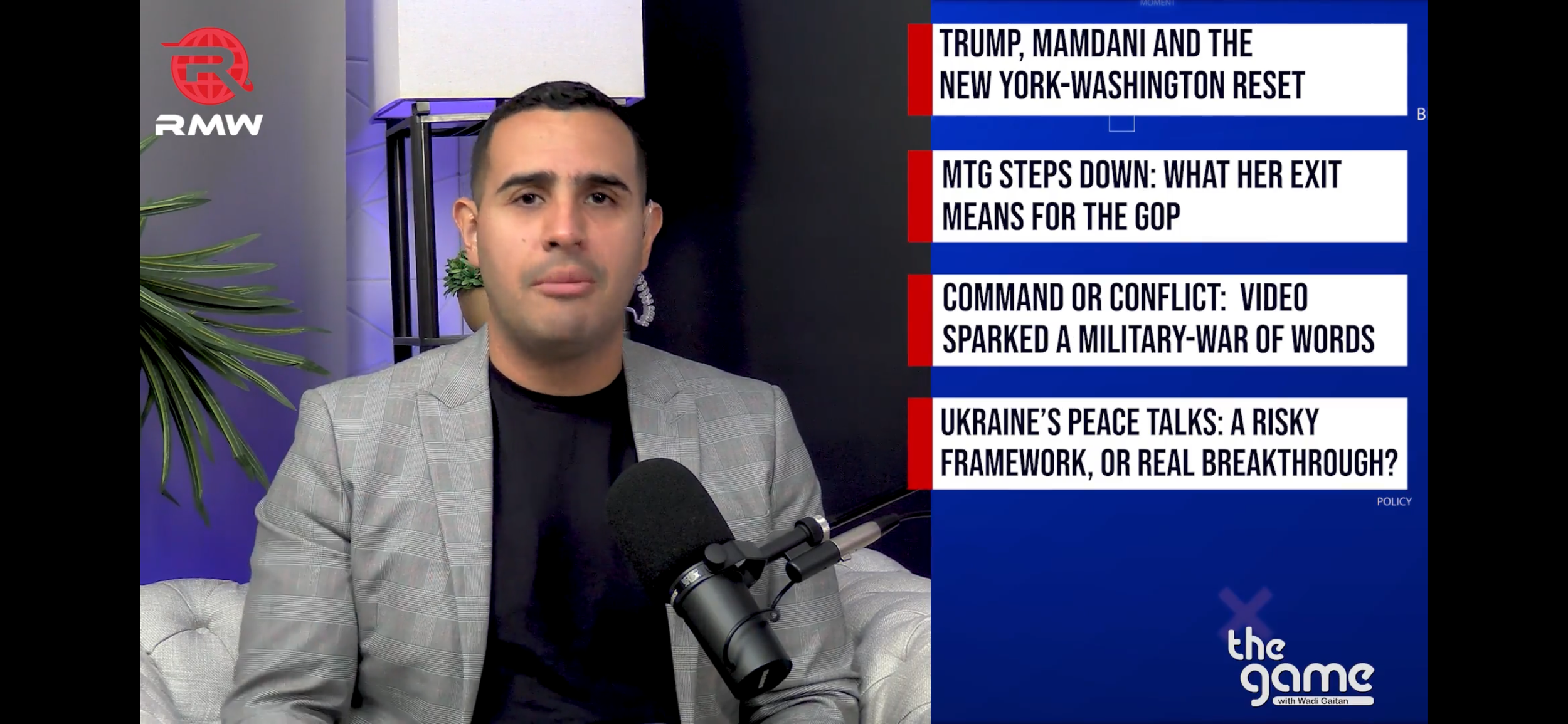 Reunión entre Trump y Mamdani, renuncia del MTG, escándalo por videos militares y conversaciones de paz en Ucrania