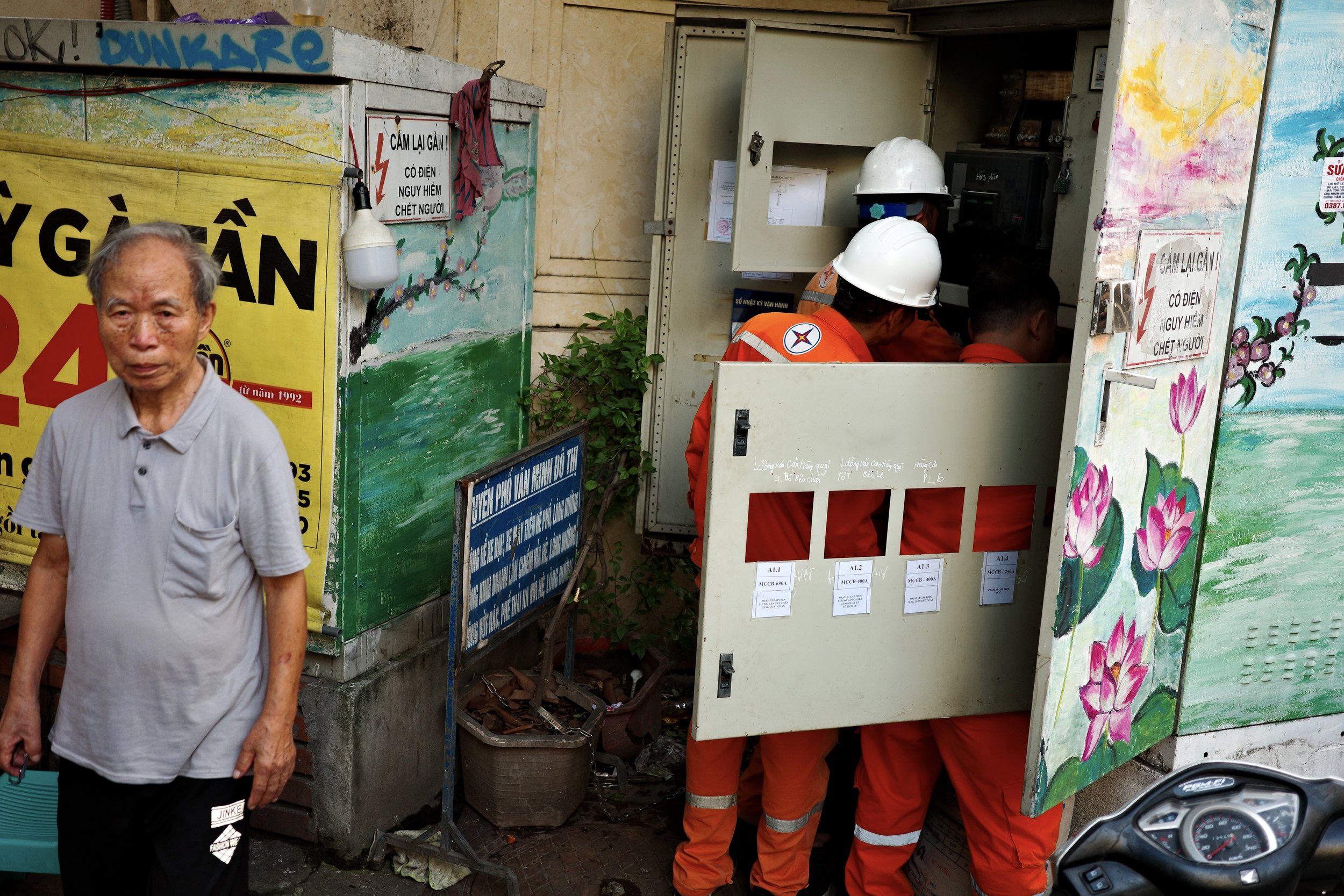 Utility Workers, Hanoi, 2025