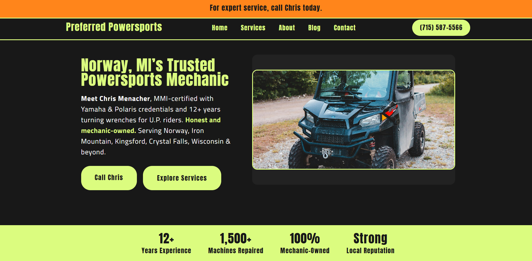 Preferred Powersports Website