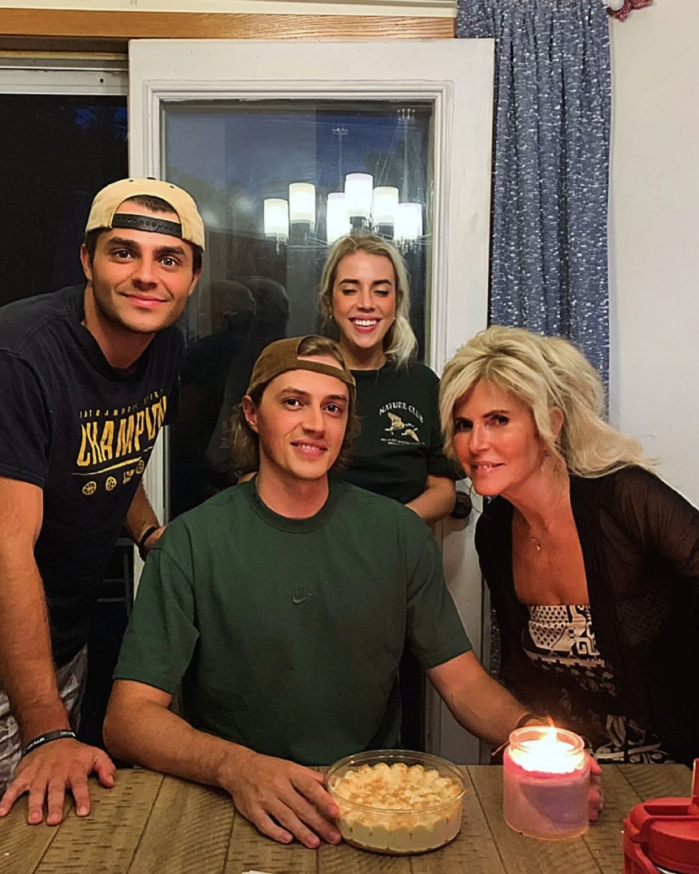 we couldn’t find birthday candles
why does blaize’s skin look so nice? lol