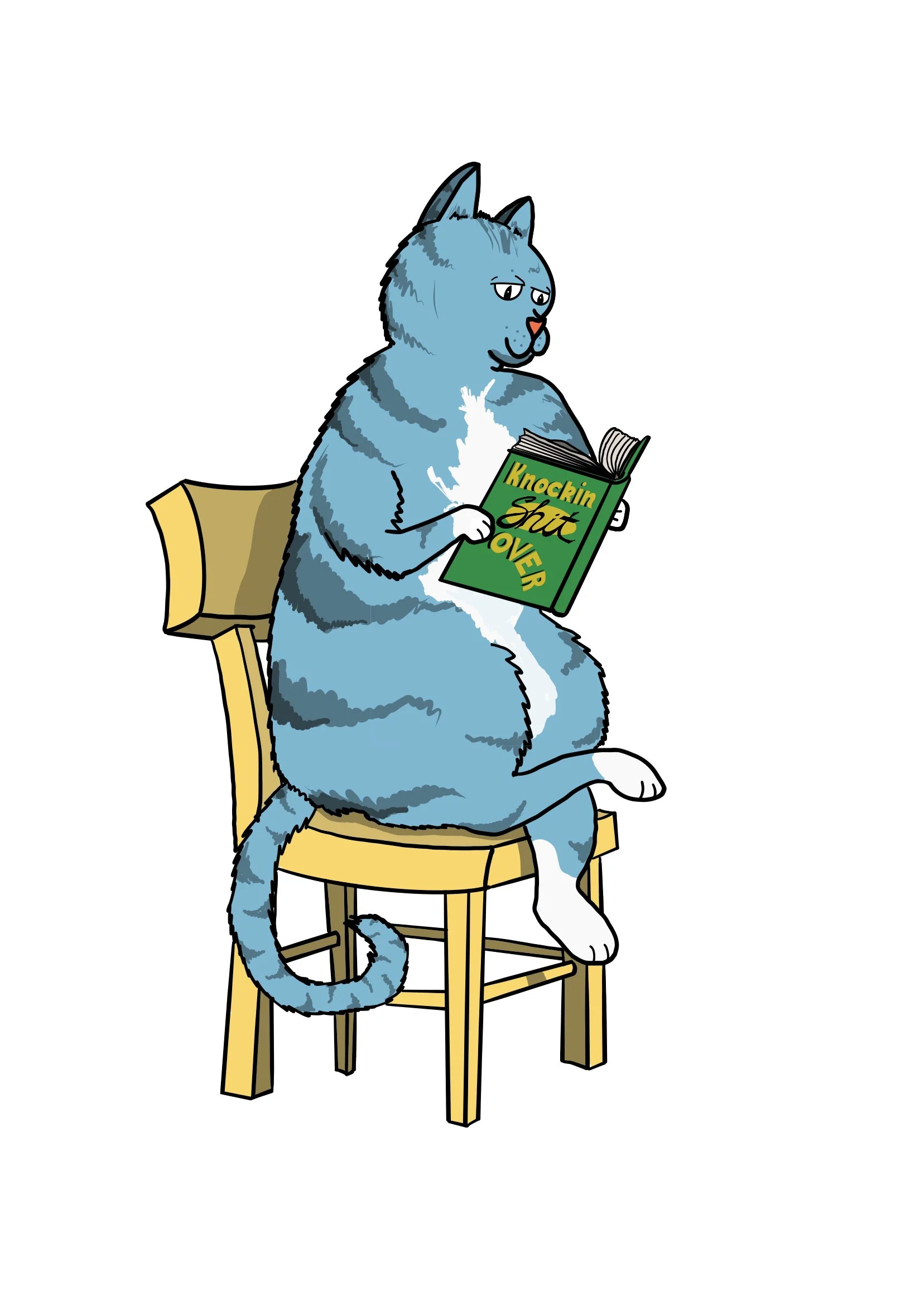 Knockin Shit Over, Sticker