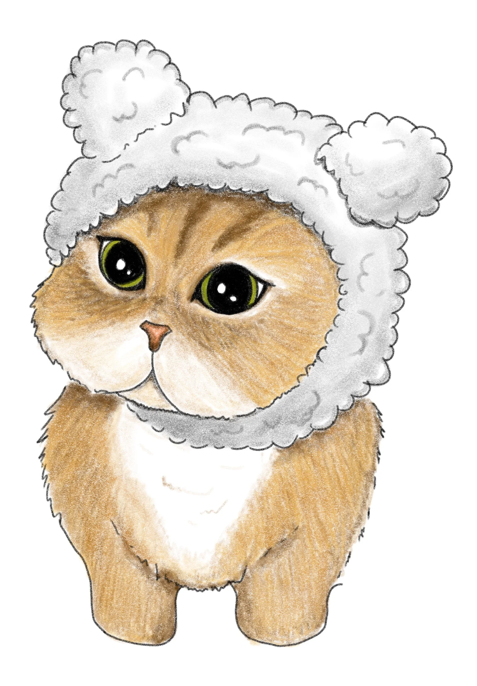 Cat with a Hat Sticker