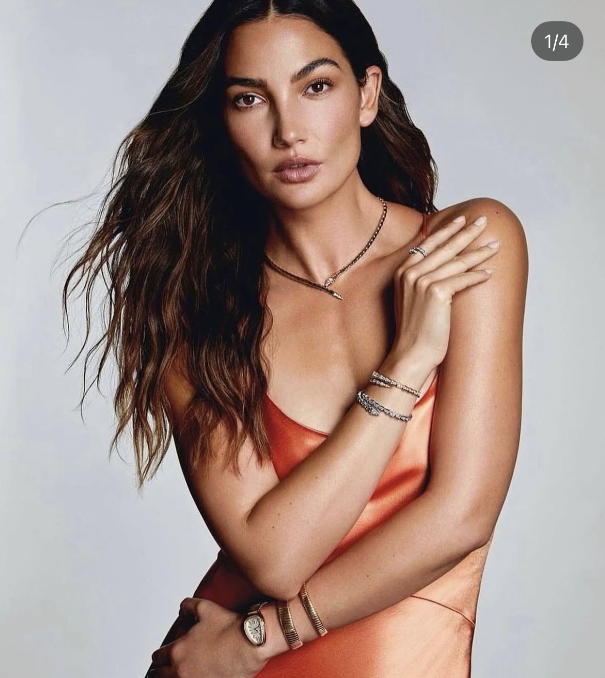 Bulgari x Lilly Aldridge