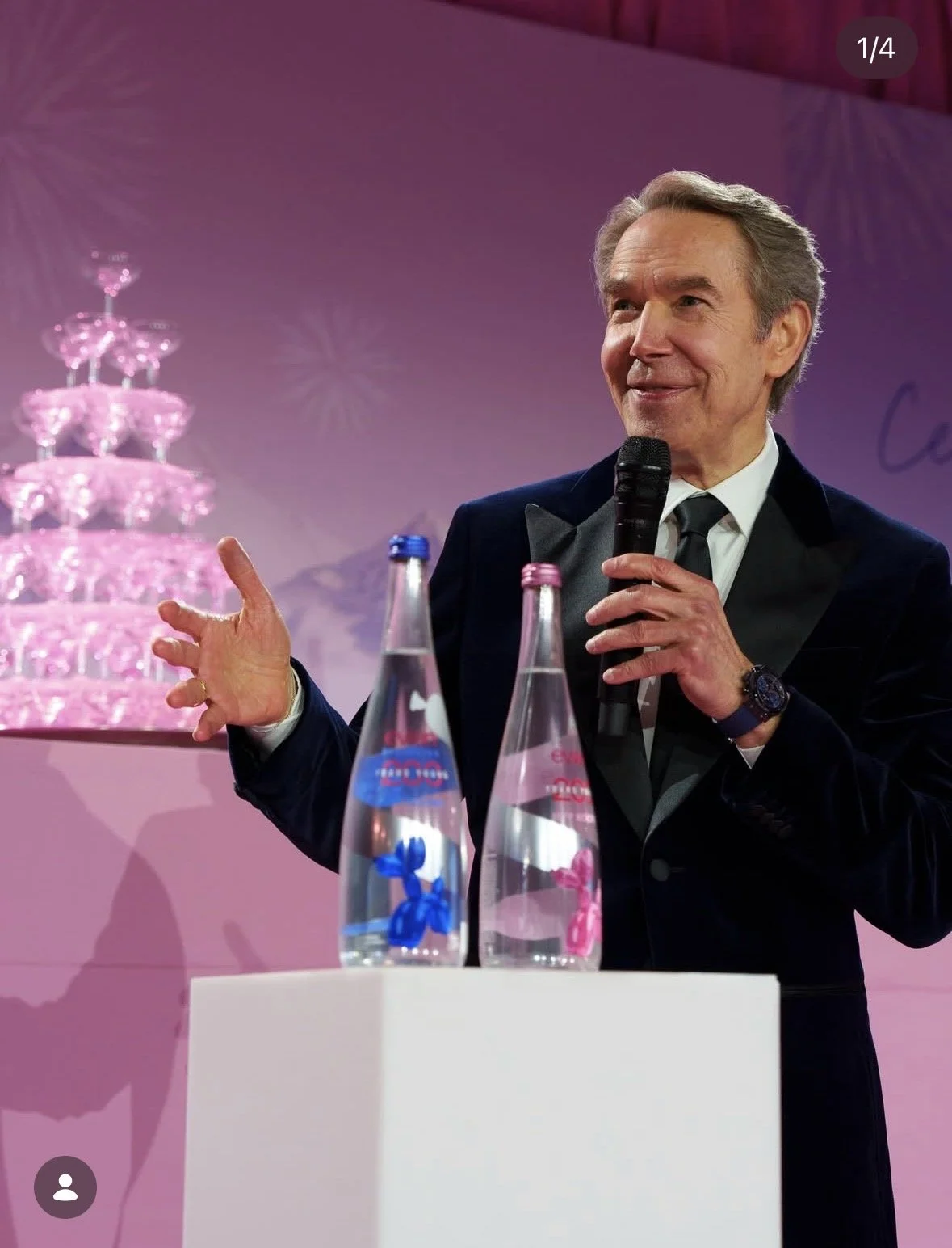 Jeff Koons x Evian 200th Birthday