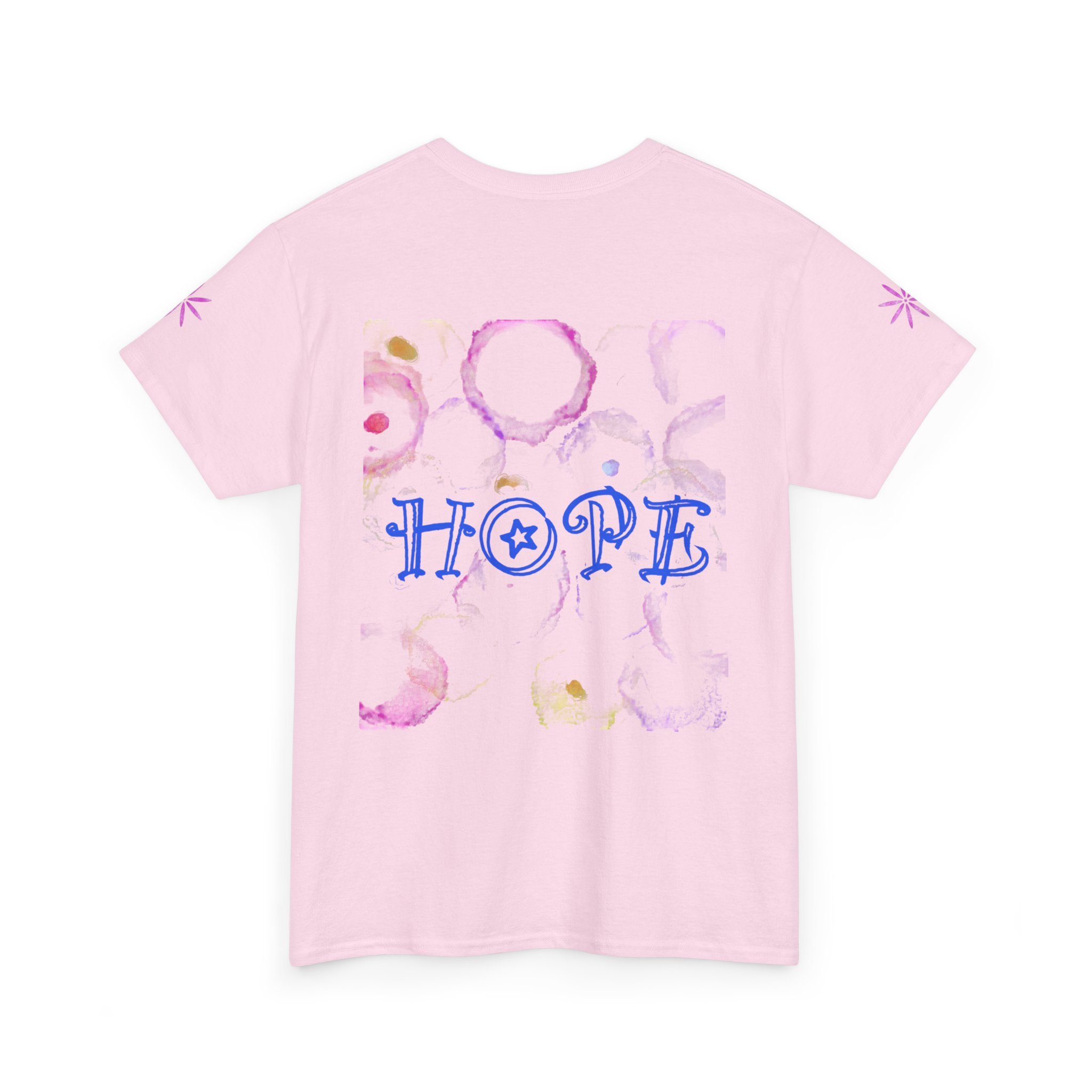 Hope Cotton Tee (design on back)