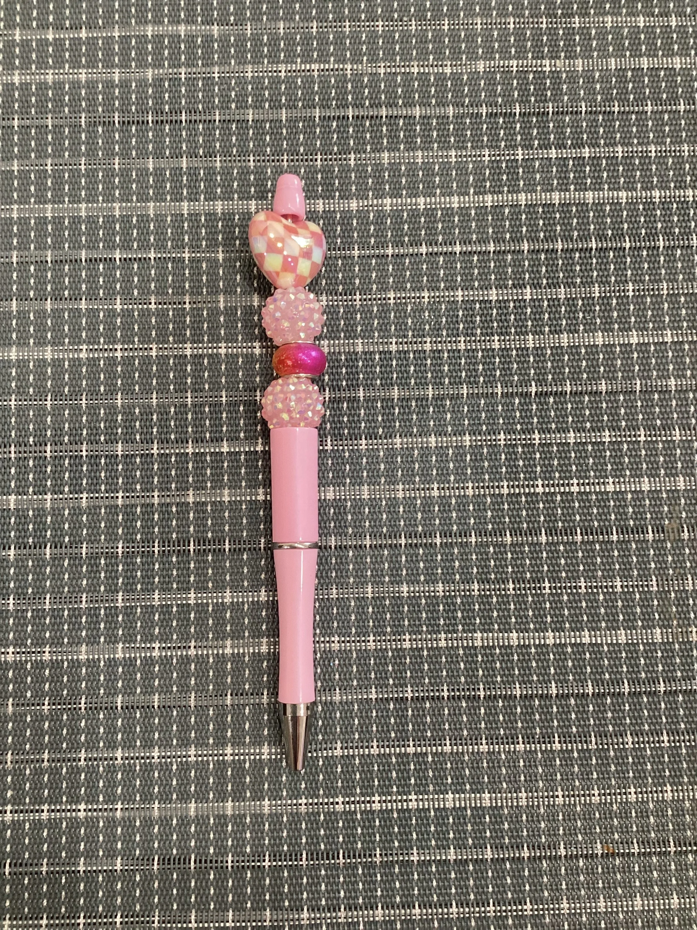 Heart beaded pens