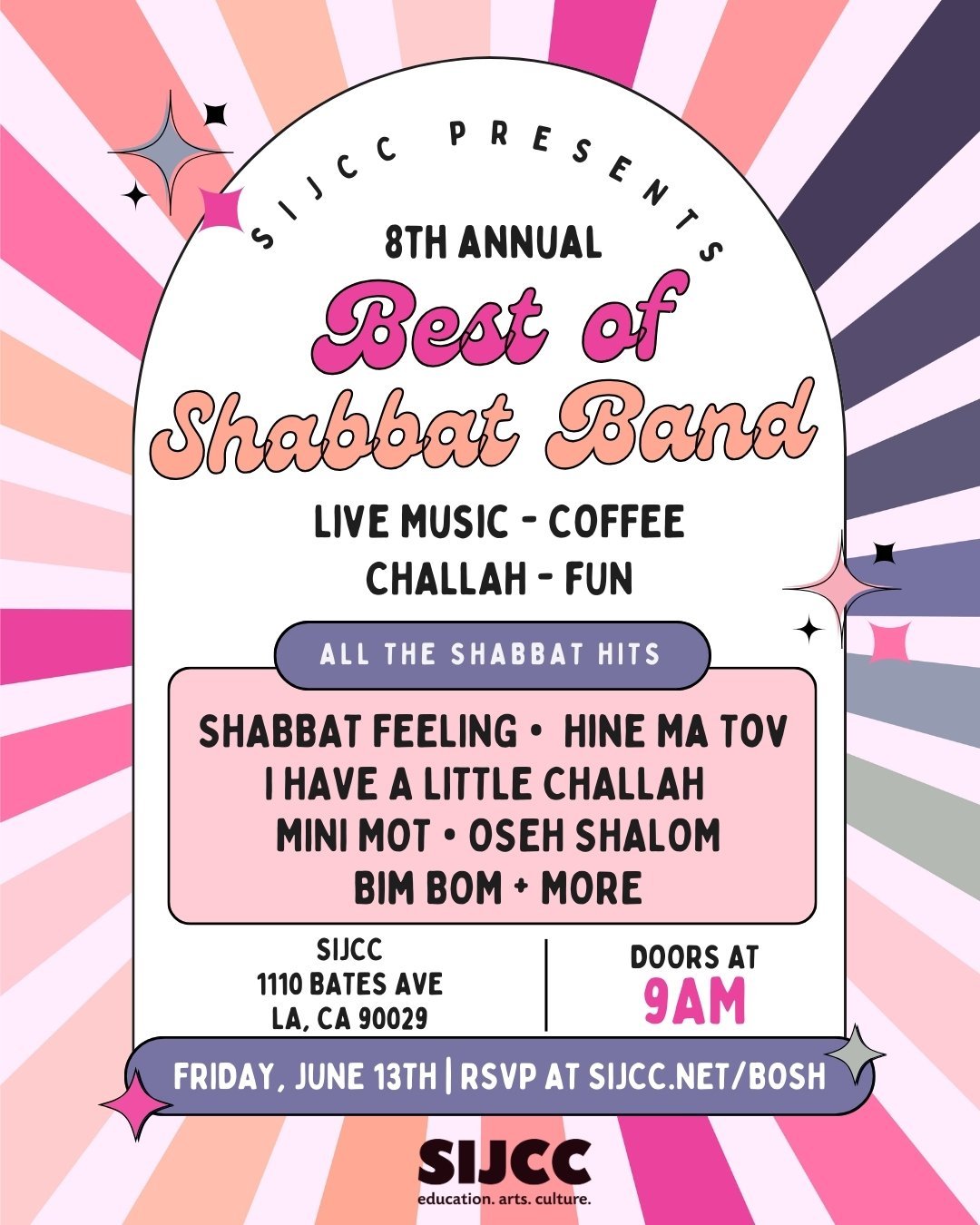 8th Annual Best of Shabbat Band!