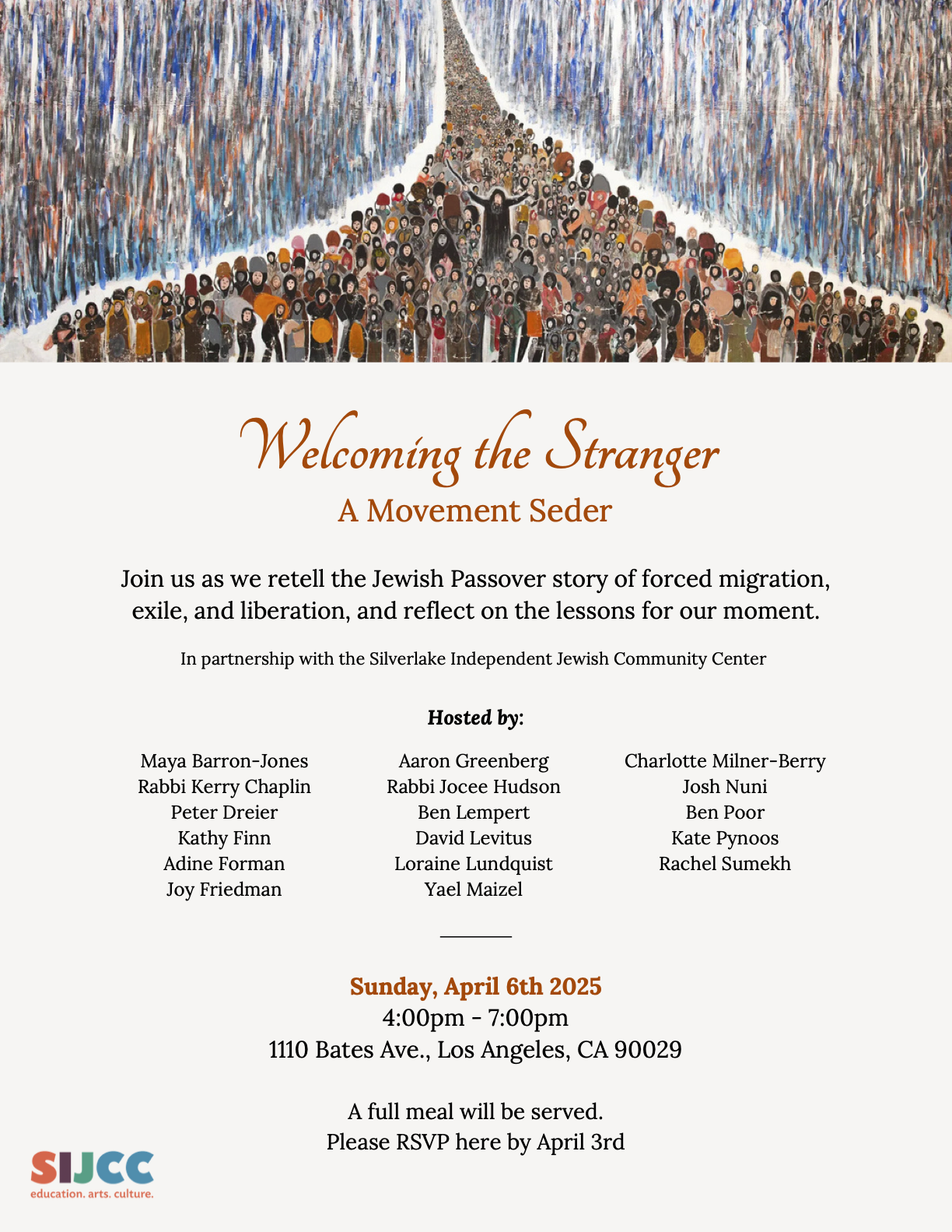 Welcoming the Stranger: A Movement Seder