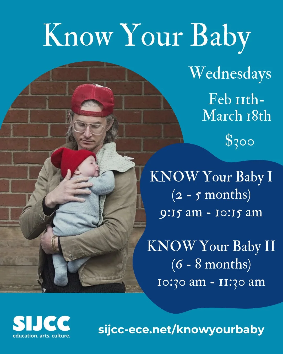 Enhance your baby's early development while laughing (we promise), crying (we definitely promise), and learning. ⁠
⁠
The evidence-based, non-anxious guidance you will receive will not only support your family's well-being during the tender early mont