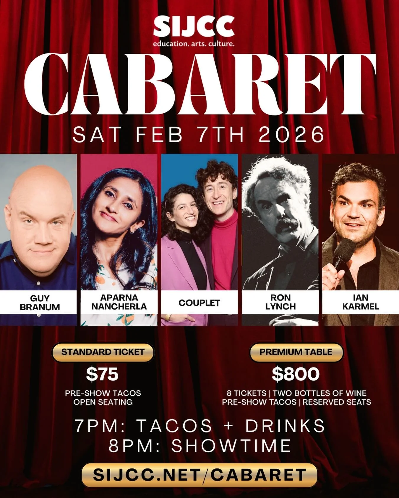 Omg our Cabaret show is coming up fast!! Grab your ticket now to ensure entry to the funniest night of the year!