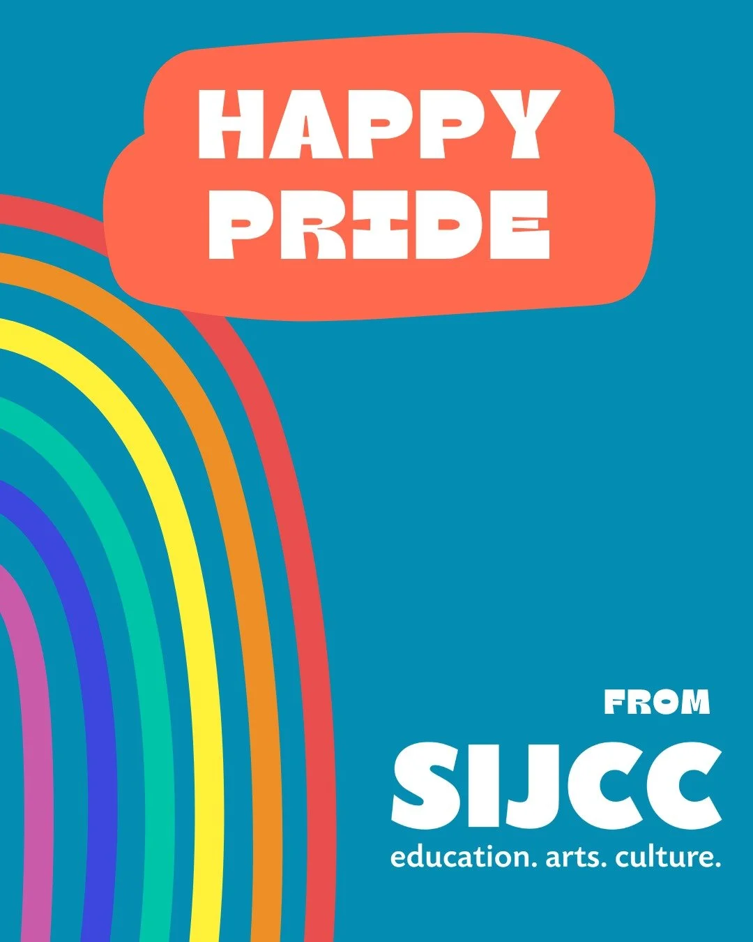 Happy Pride Month from SIJCC 🌈

We celebrate the LGBTQ+ members of our community and the many ways they enrich Jewish life. Pride is a reminder that everyone deserves to be seen, valued, and welcomed exactly as they are.

Wishing you a month of joy,