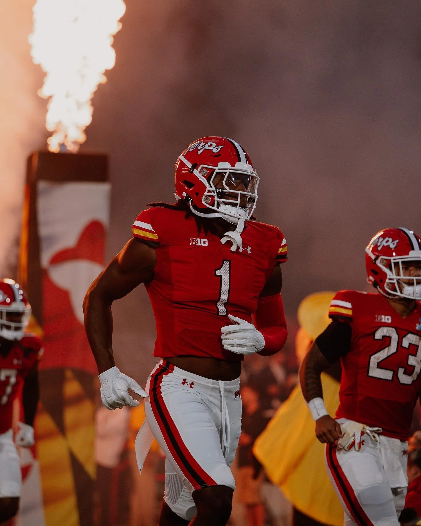 The UMD Terps defeated the Charlotte 49ers, 38-20. Keeping there record 2-0.

The Terps will be facing the Virginia Cavaliers this Friday.

📷: @SportsBySab