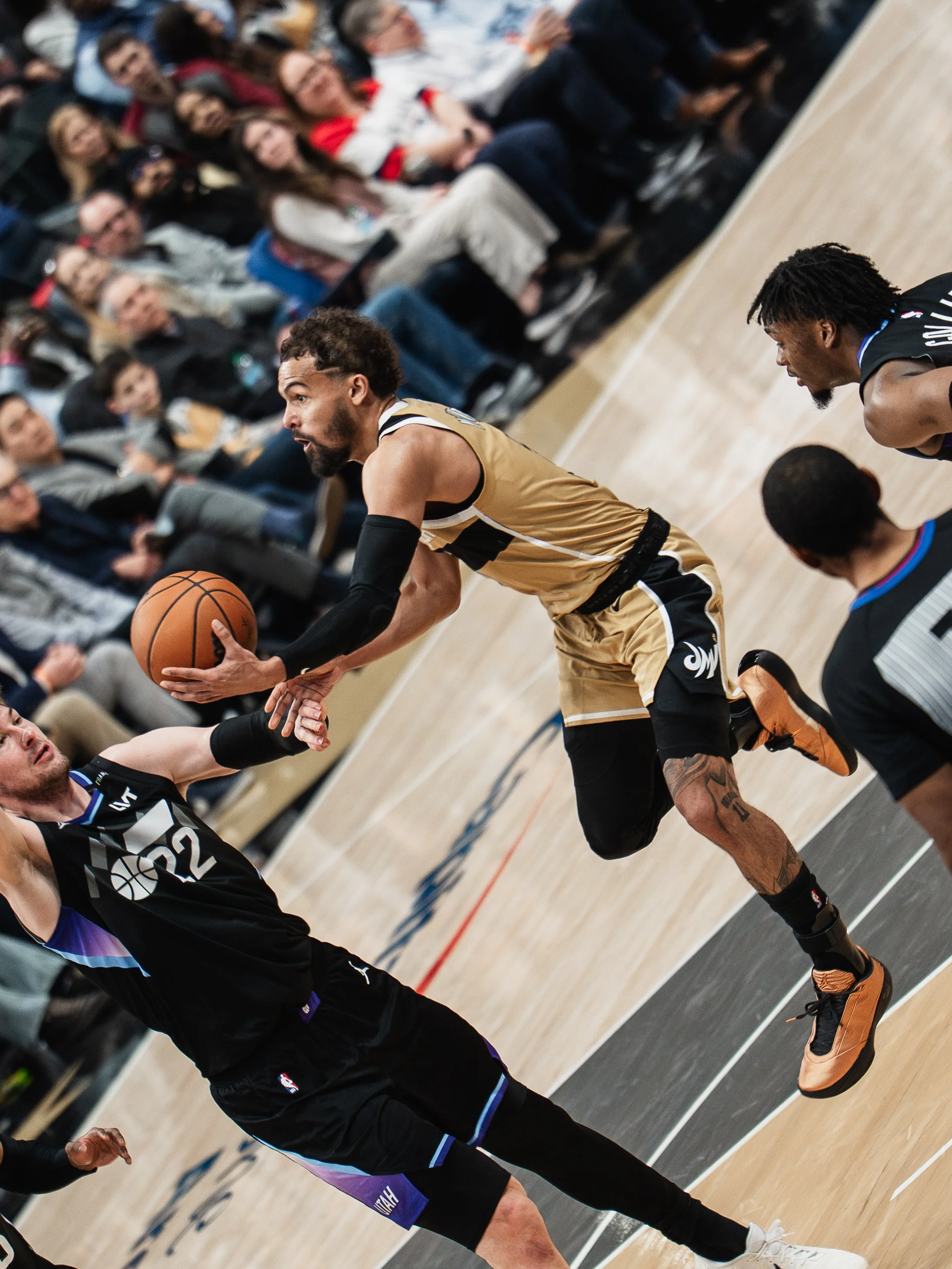 Capital Debut: Trae Young Lights Up the Court in Wizards Colors
