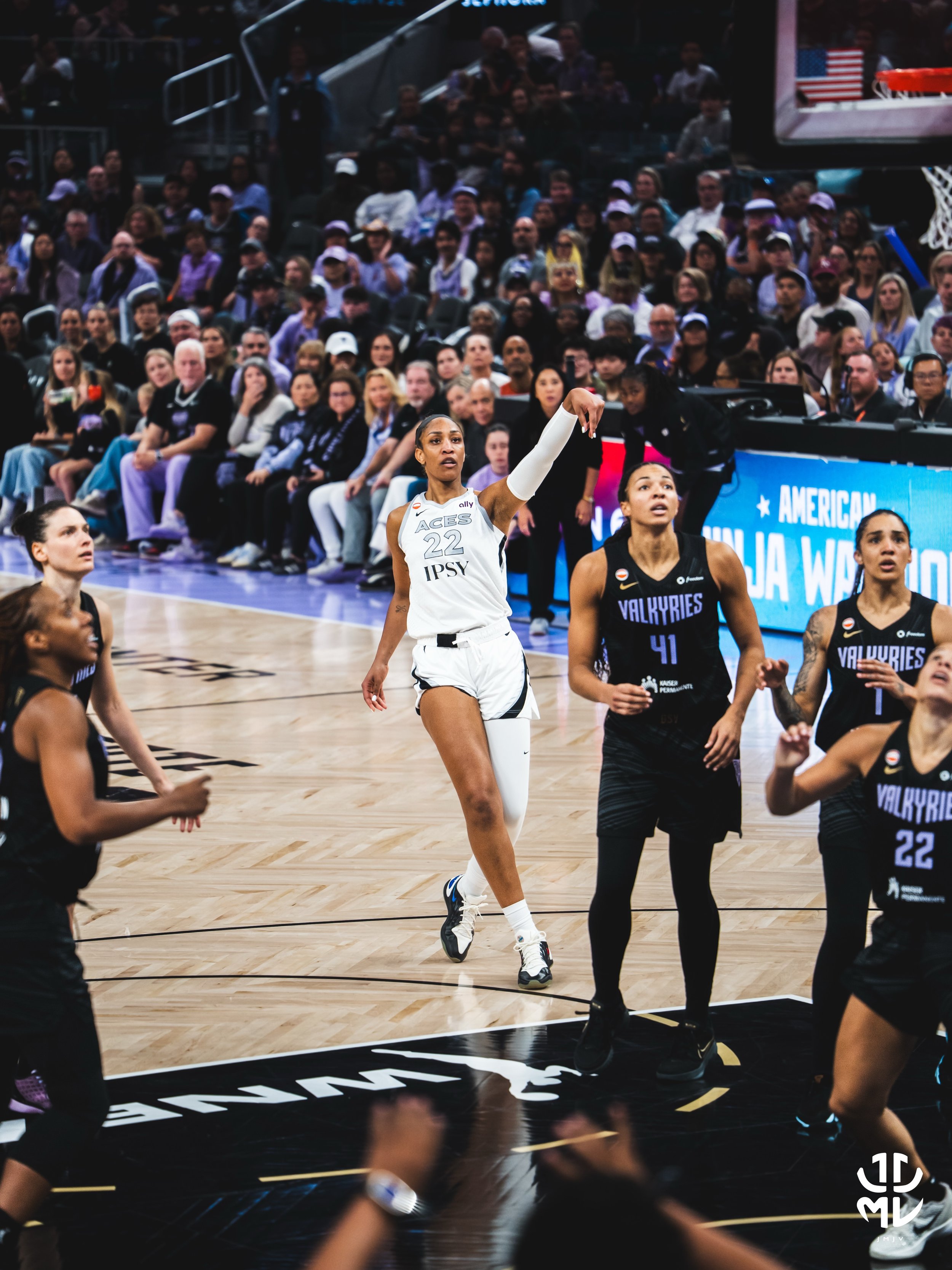The Golden State Valkyries fell to the Las Vegas Aces 91-81 on Sunday night at Chase Center. After trailing by just two at halftime, Golden State was outscored 29-13 in the third quarter as A&rsquo;ja Wilson (28 points, 15 rebounds) and Jackie Young 