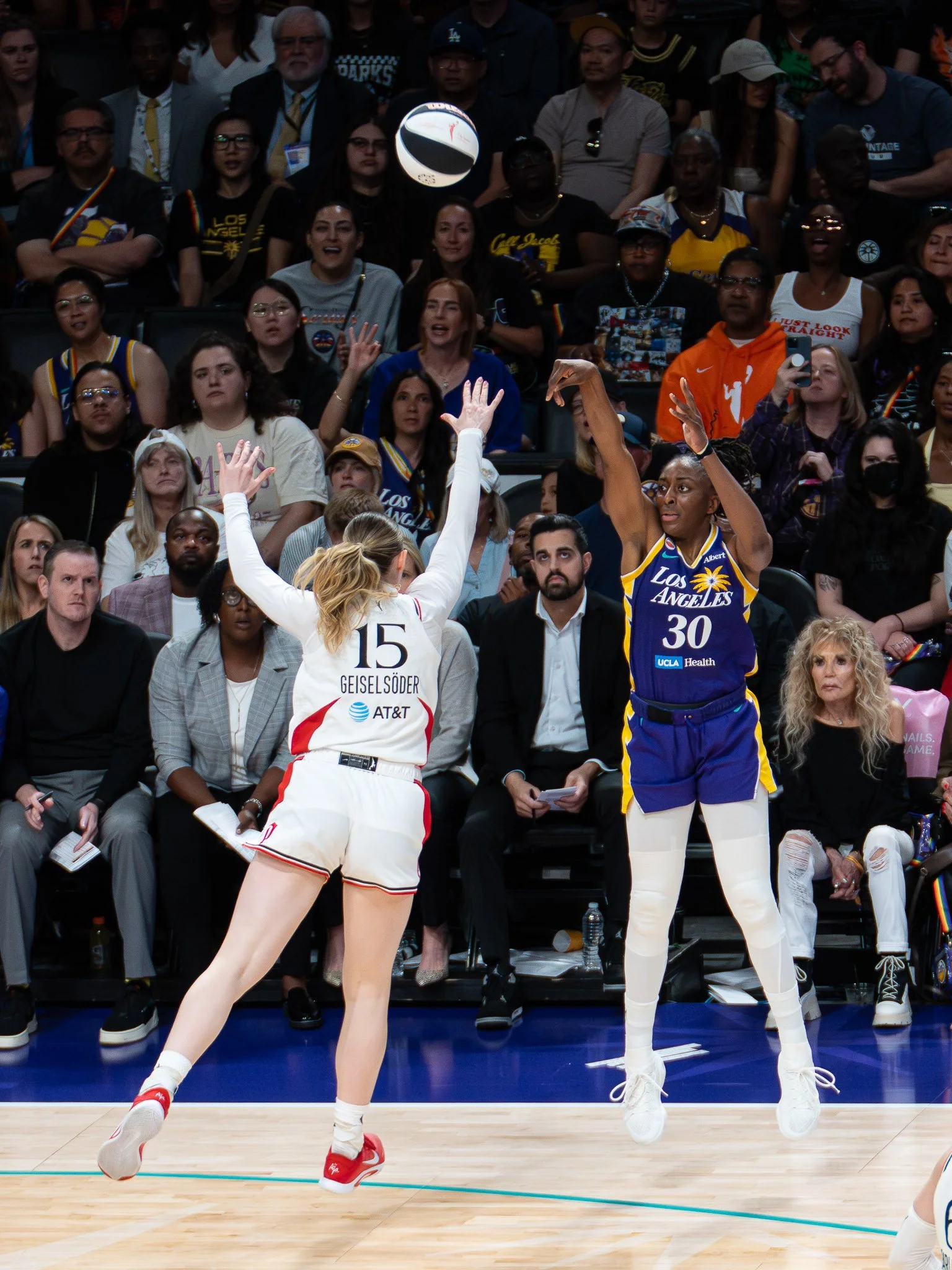 Sparks Cruise Past Fire, 89-72