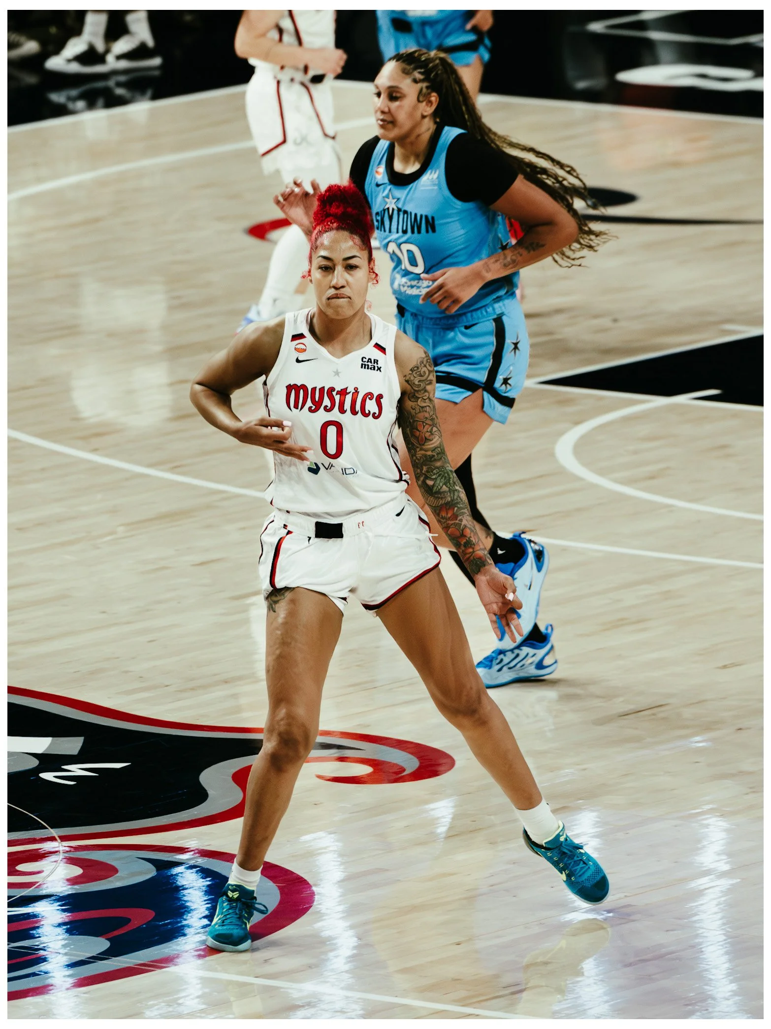 Mystics Cruise Past Sky, 90–72