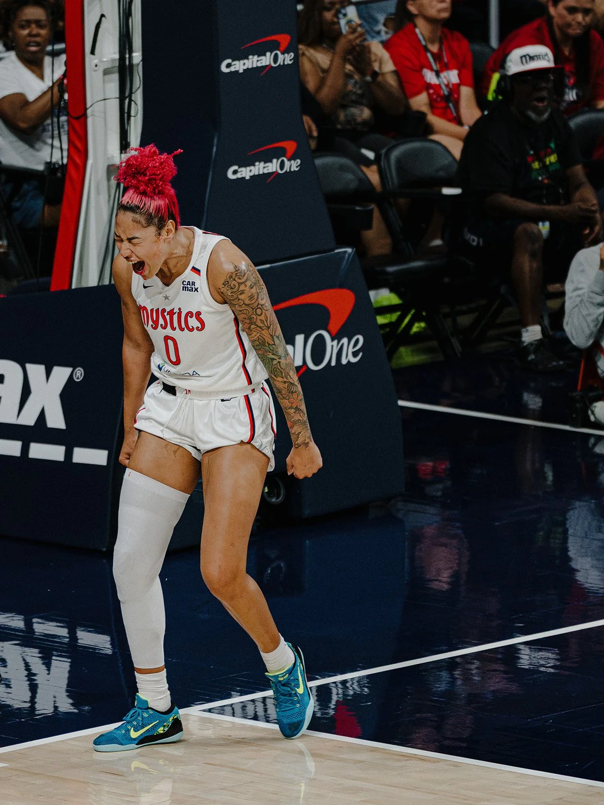 Mystics Grind Out 84-79 Win Over Storm Behind Shakira Austin’s Big Night. 