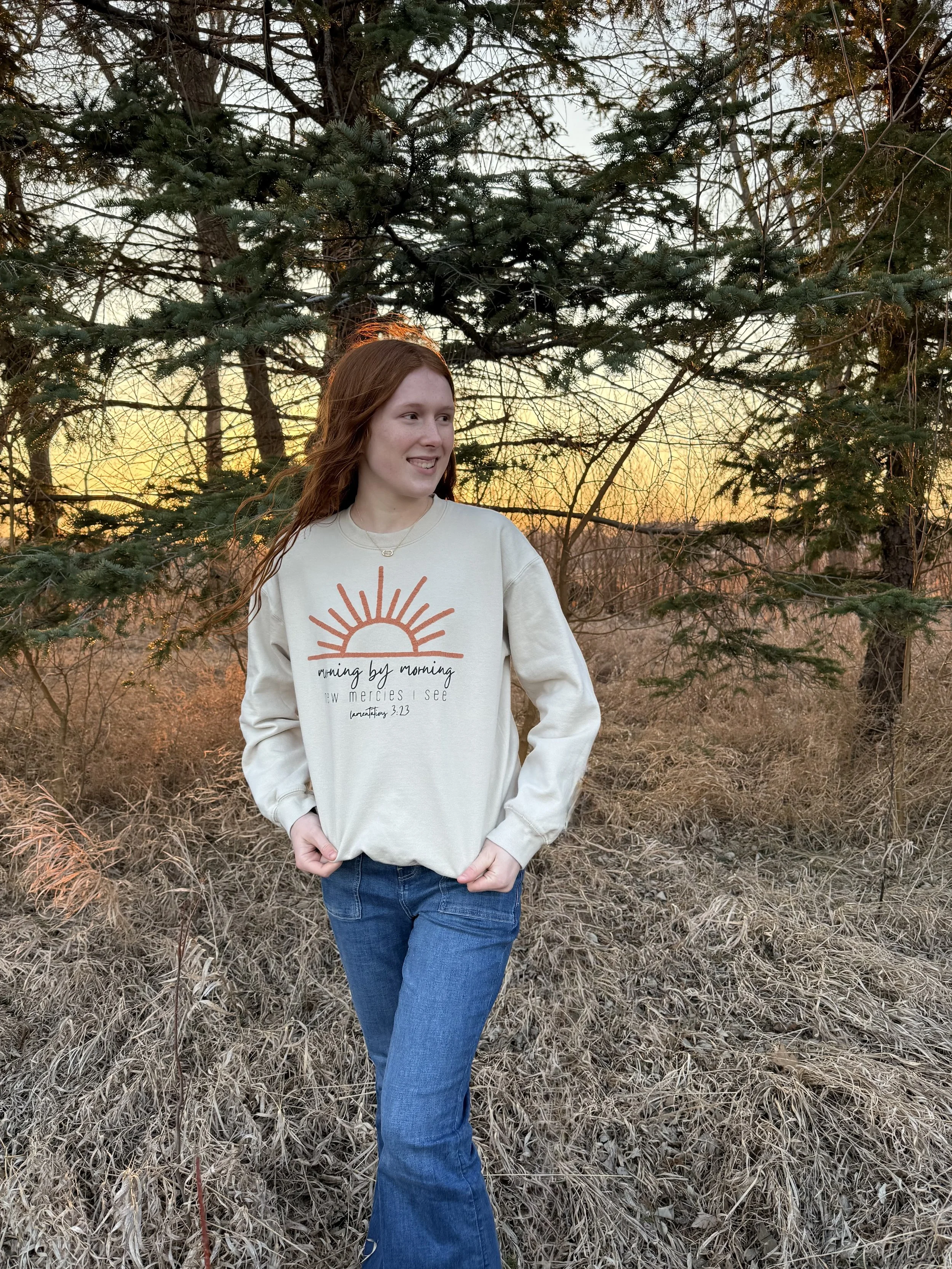 "Morning By Morning" Crewneck