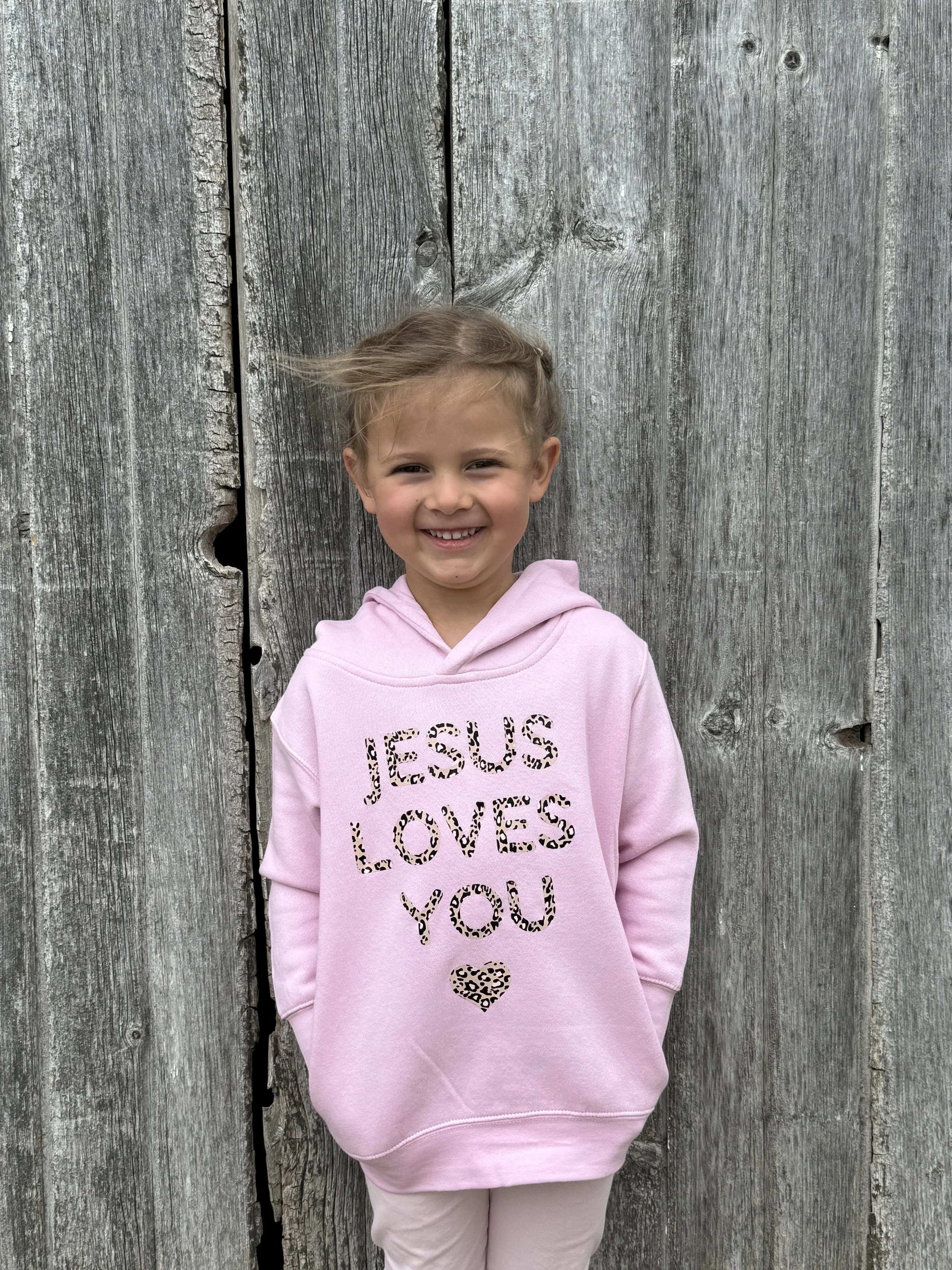 “Jesus Loves You” Kids Hoodie