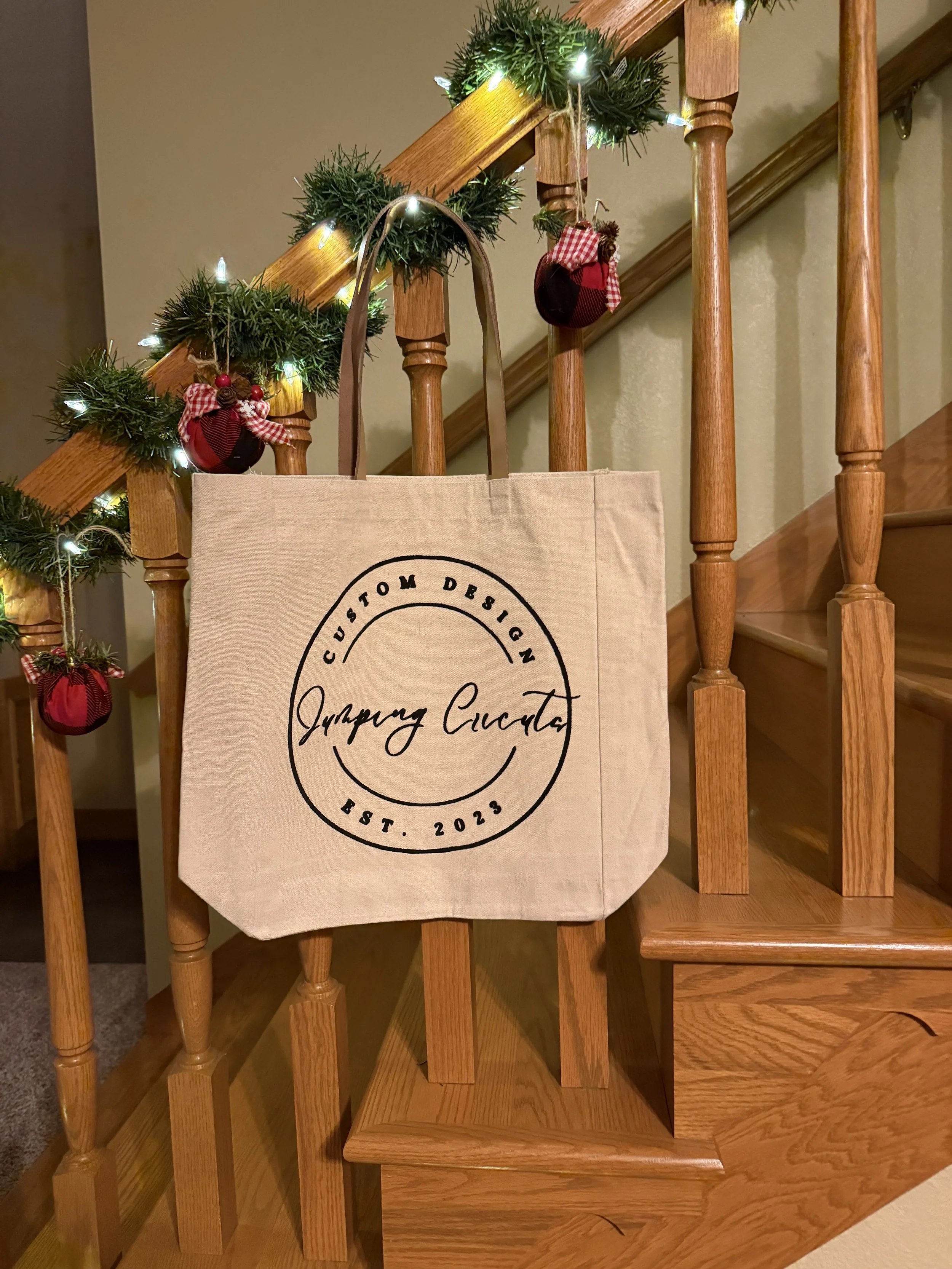 Jumping Cricuts Tote Bag