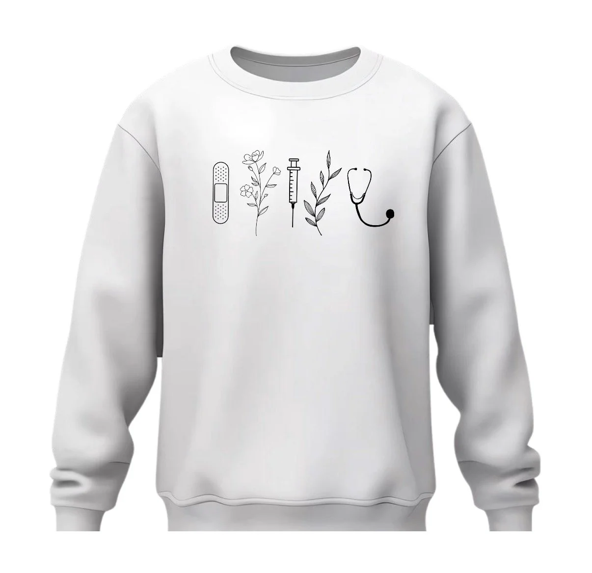 Simple Dr/Nurse Crewneck