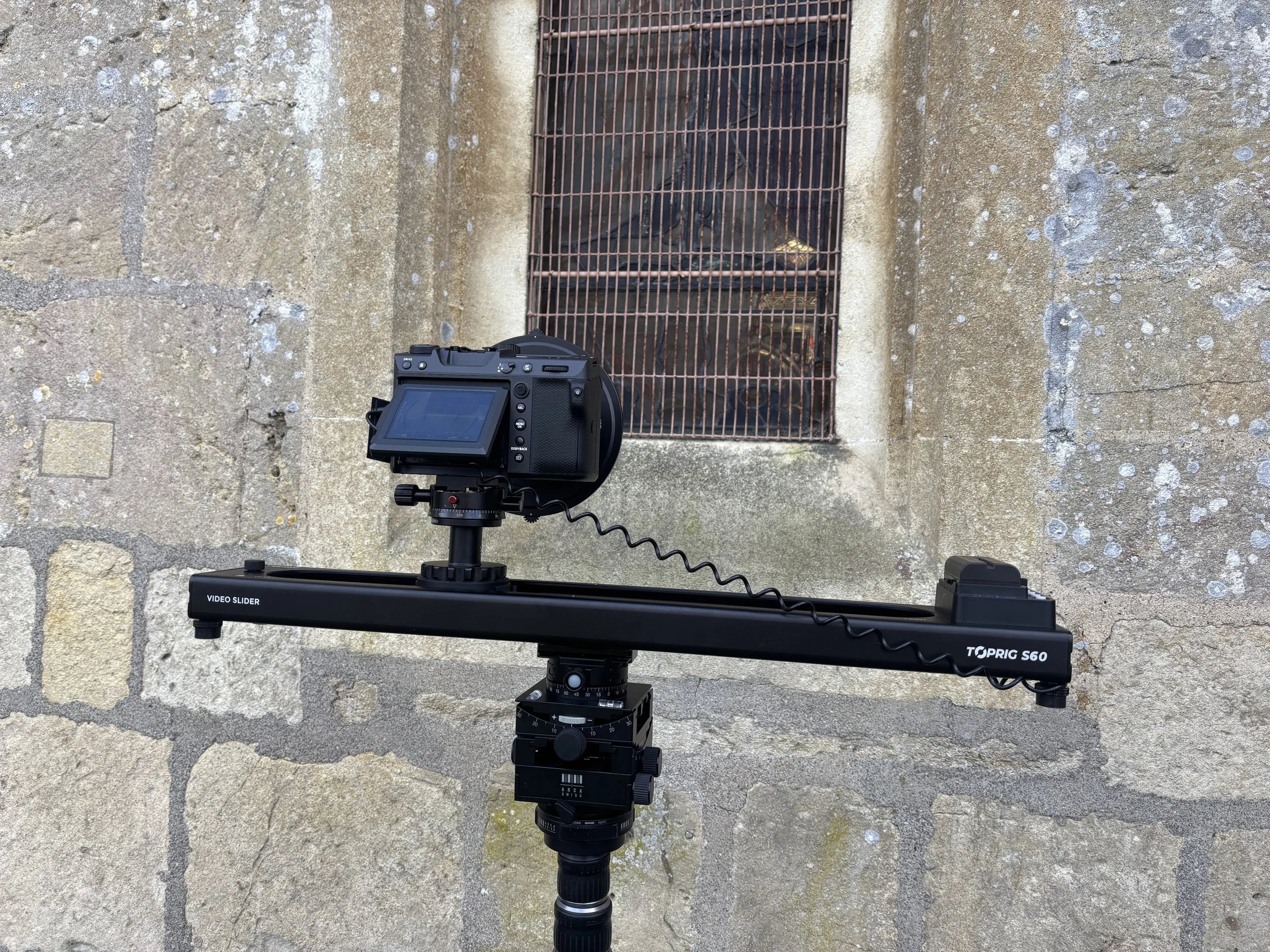 Digital Removal Of Protective Grills from Stained Glass Windows