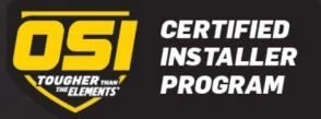 OSi Certified Installer badge – Raleigh Entryworks trusted seal of quality.