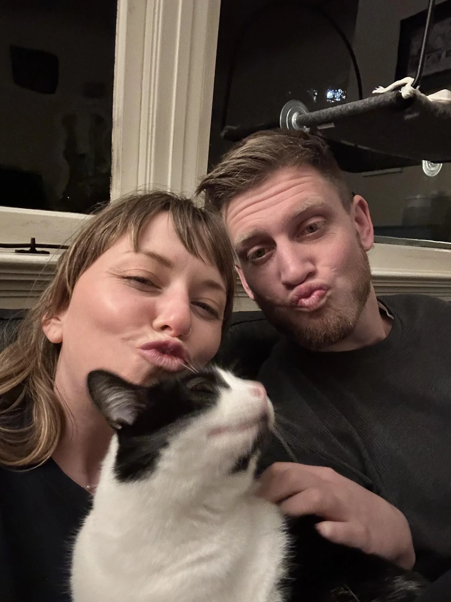 Back home with our baby