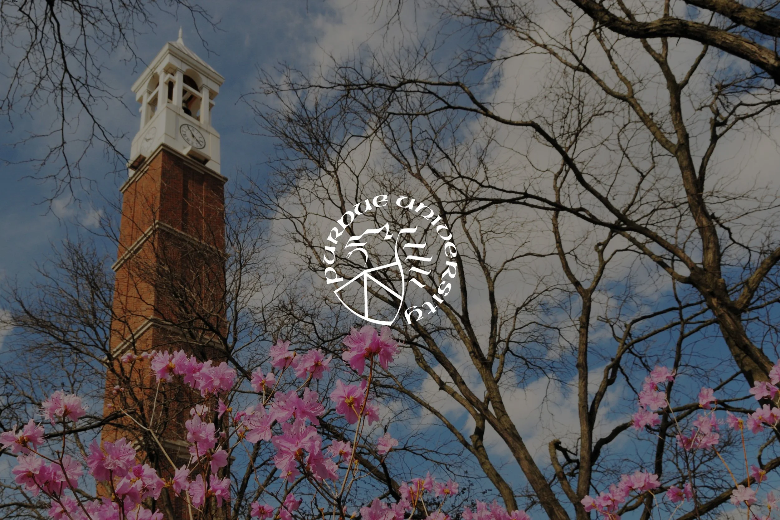 Purdue University crest and image