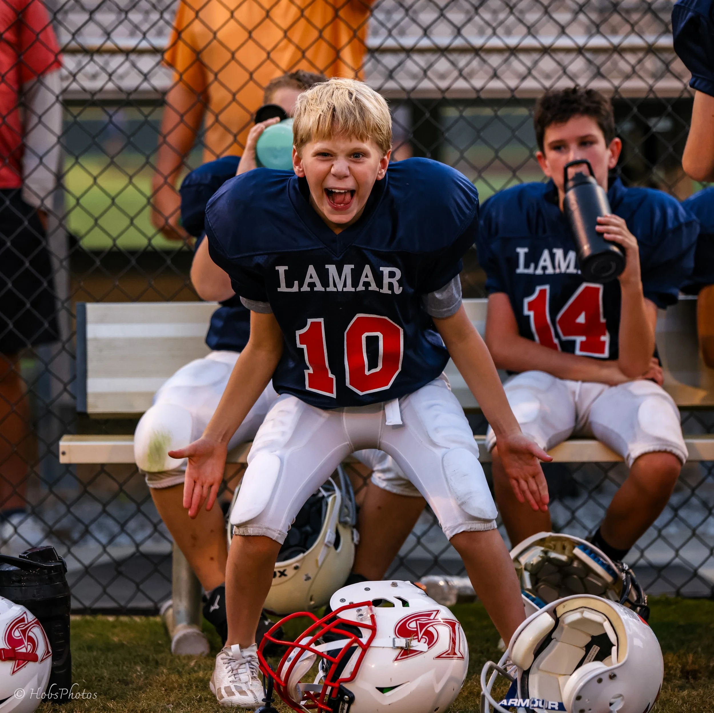 Lamar PeeWee Football vs. Heritage