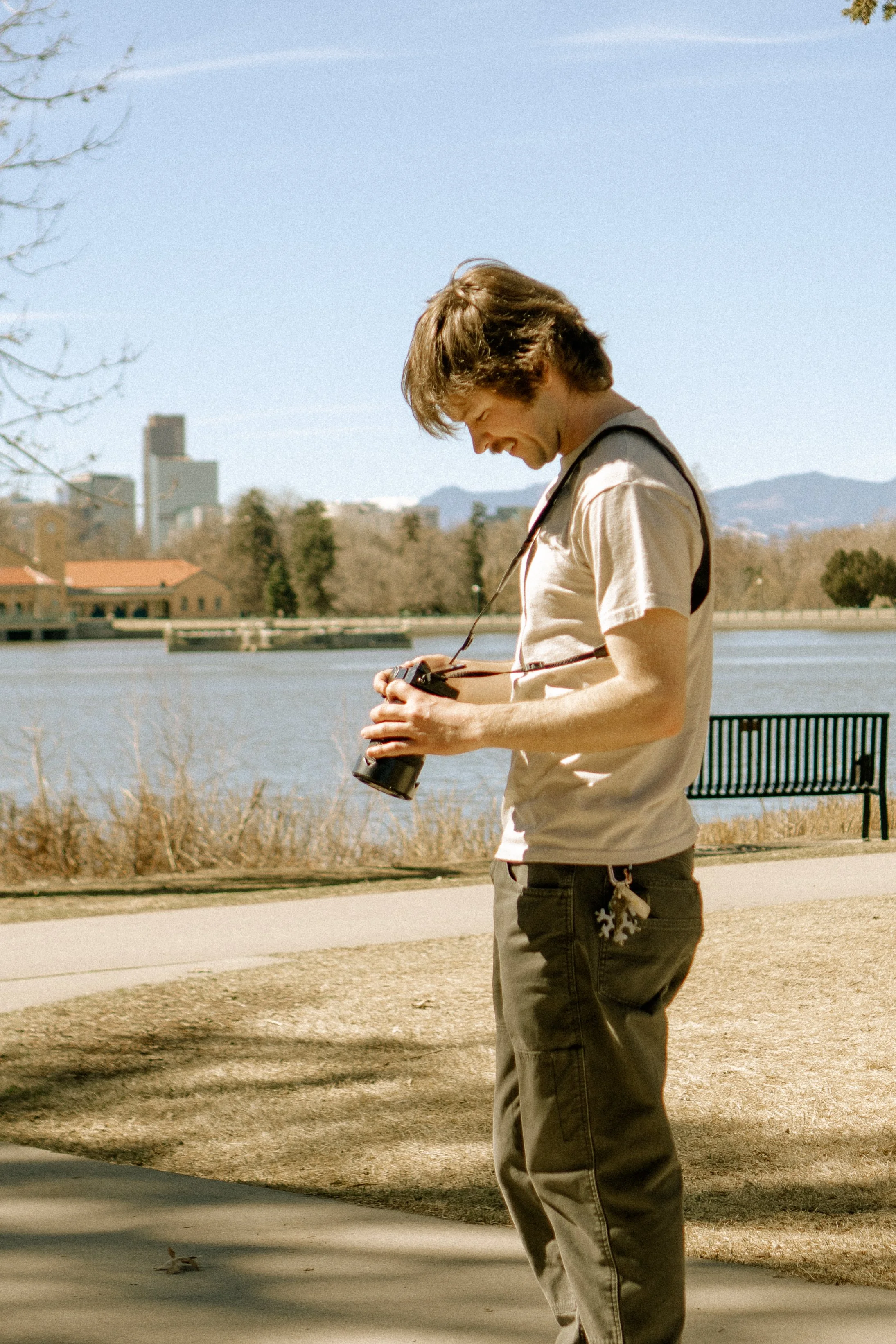 Lifestyle photo at City Park in Denver
