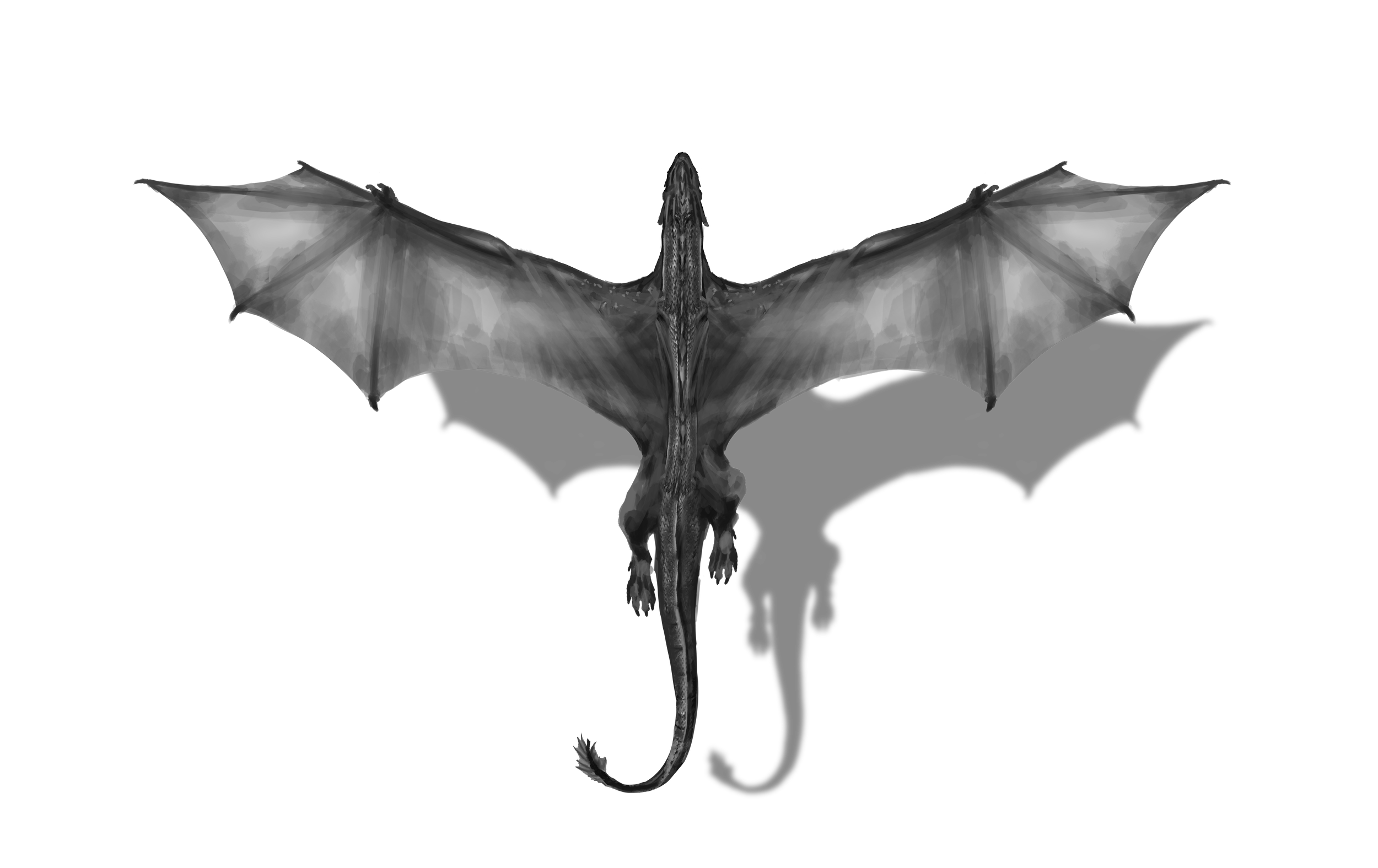 Green Dragon Flying 2 by Vikroart