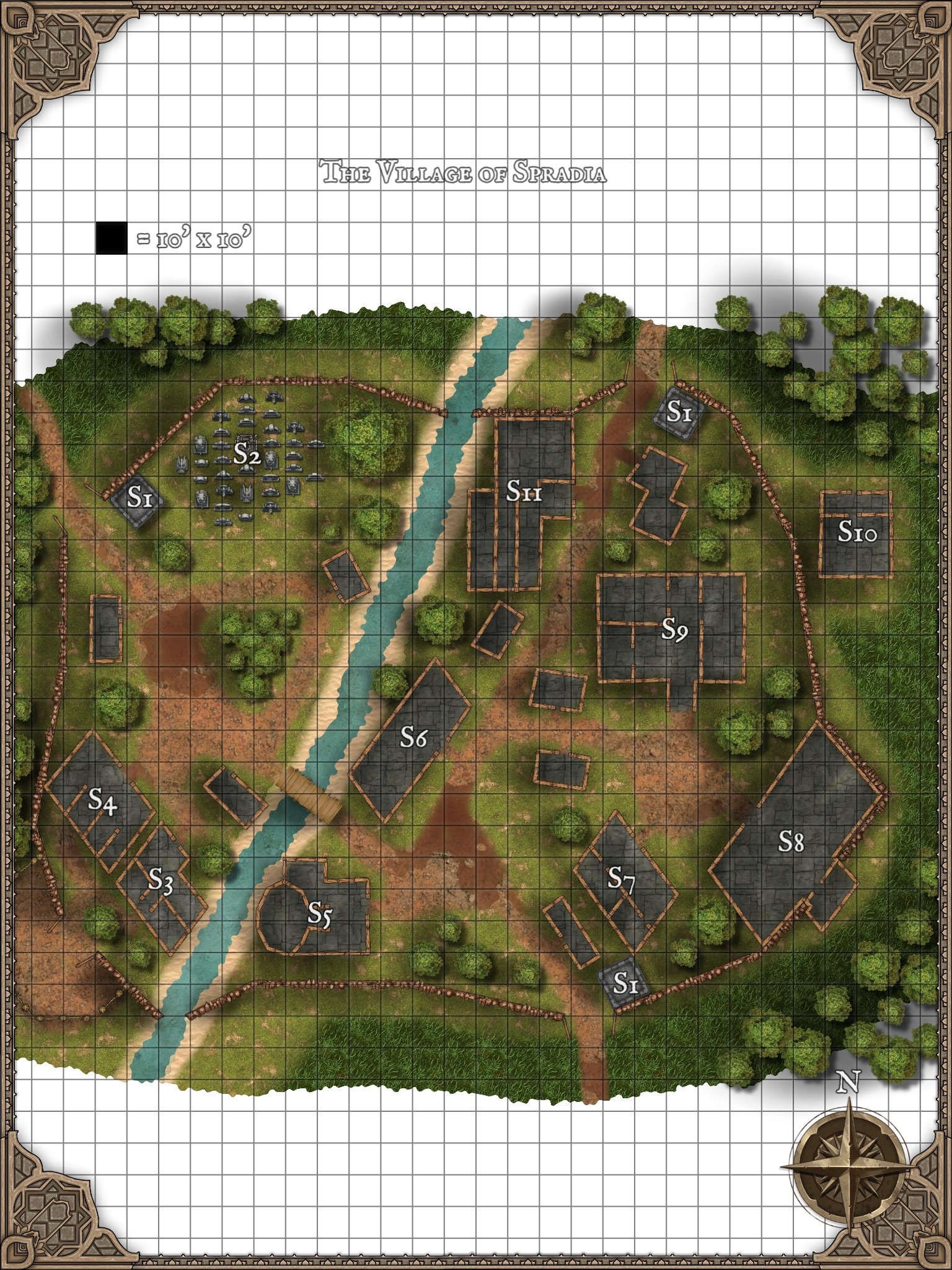 Village of Spradia