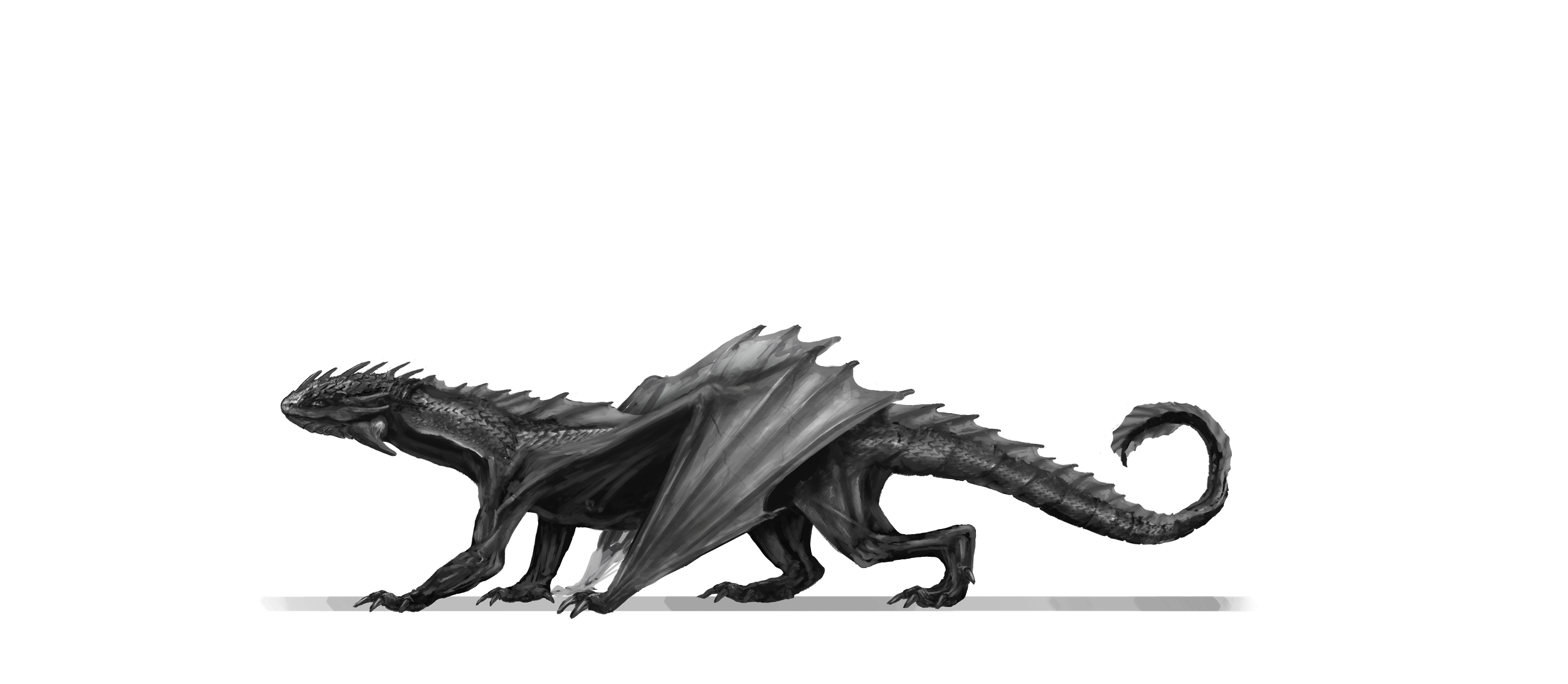 Young Green Dragon by Vikroart