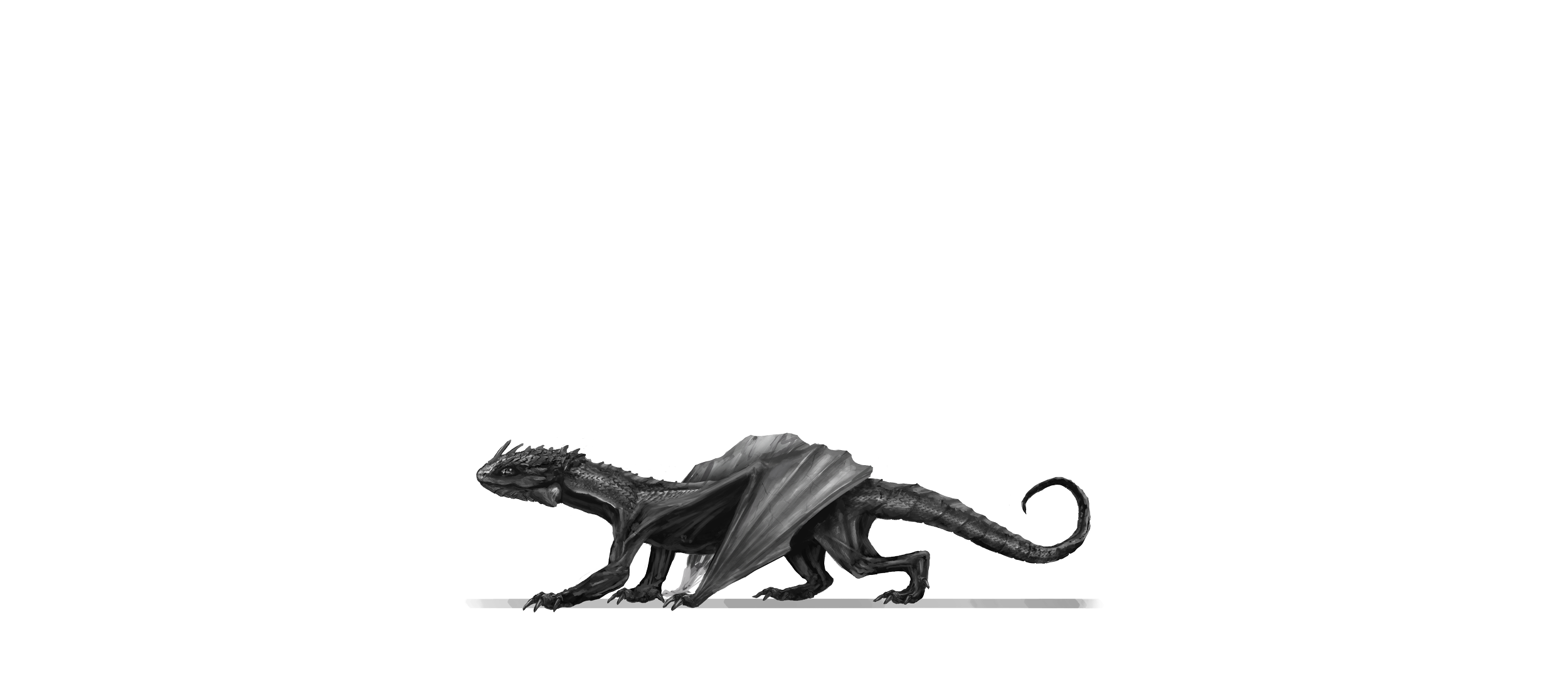 Green Dragon Wyrmling by Vikroart