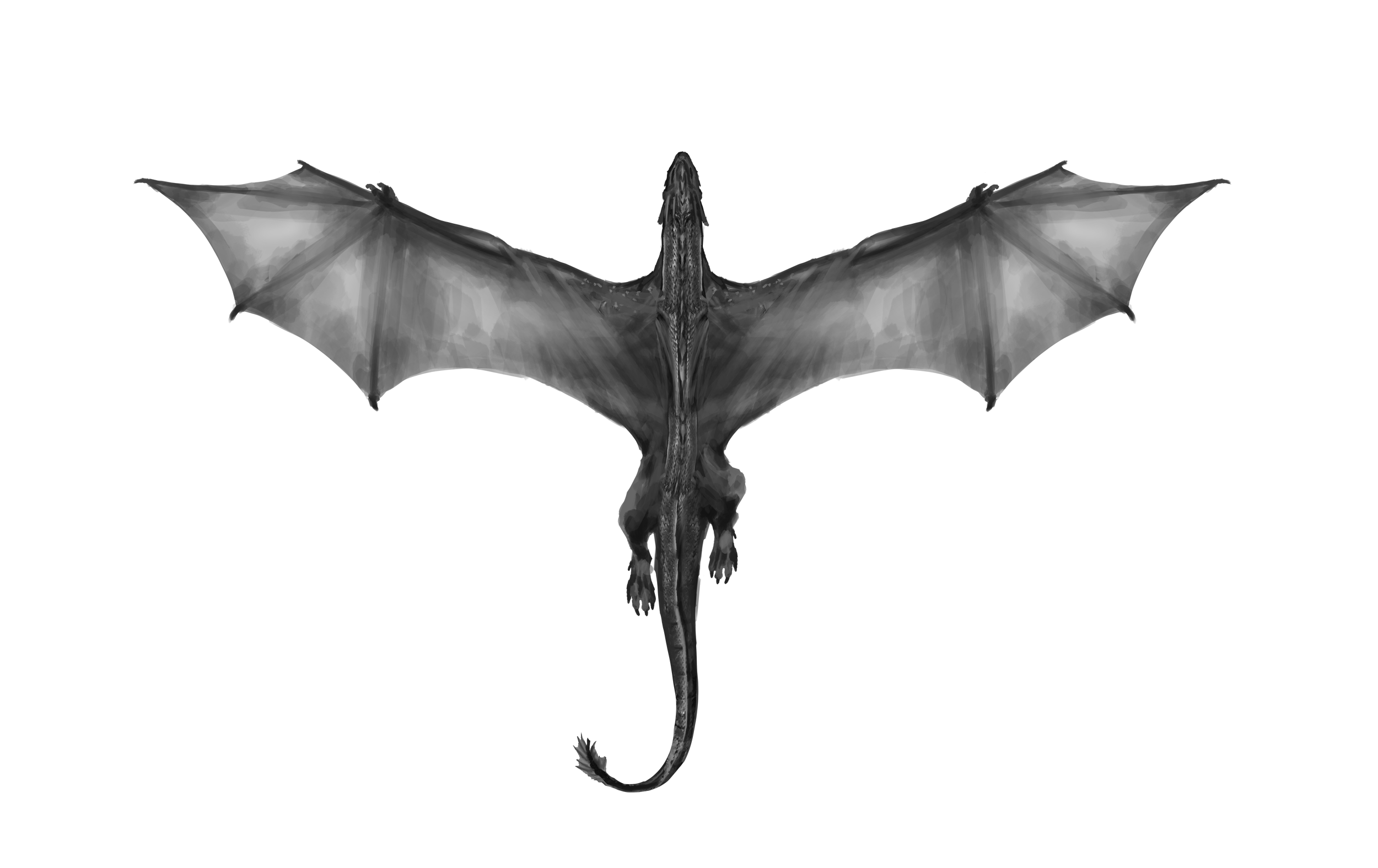 Green Dragon Flying 3 by Vikroart