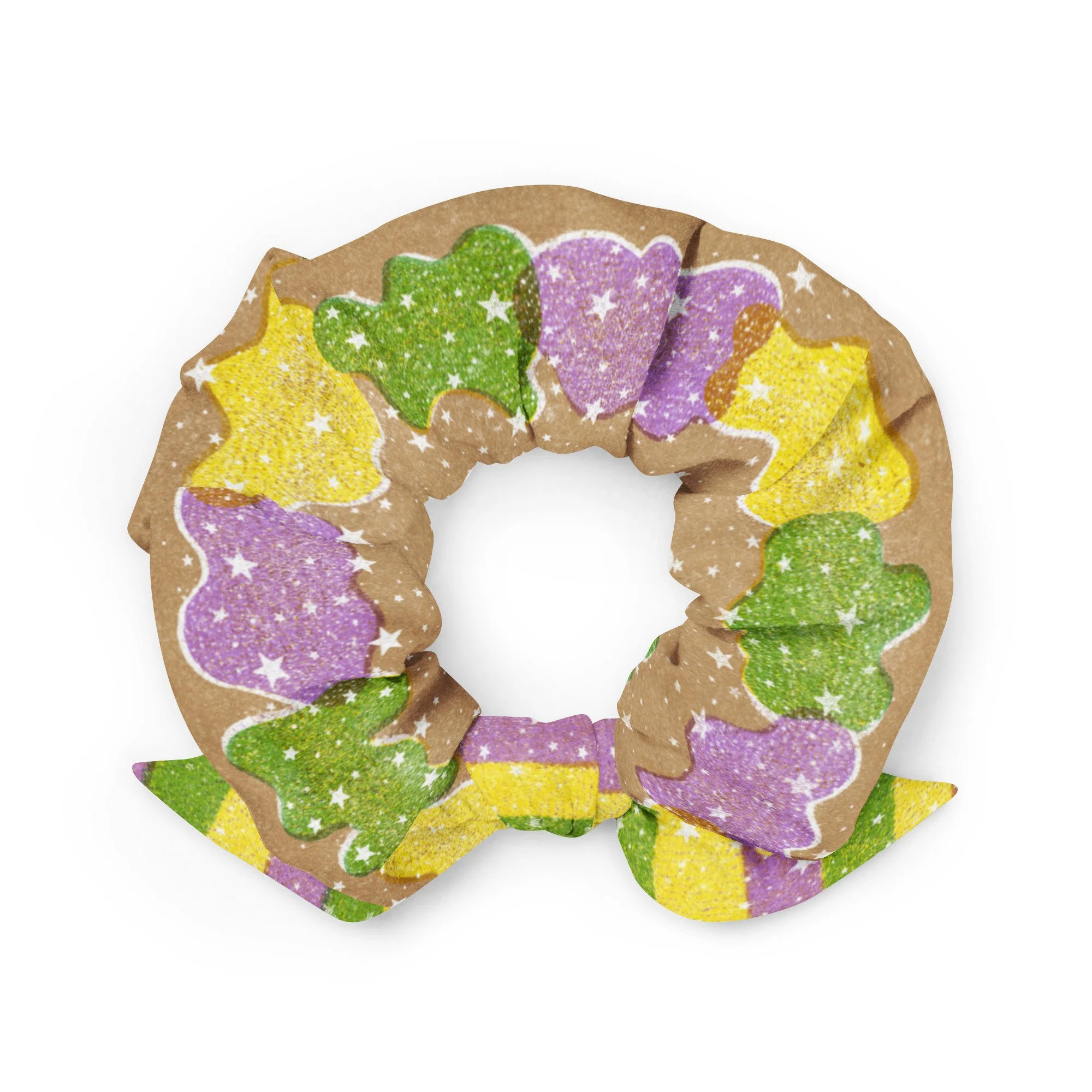 King Cake Scrunchie