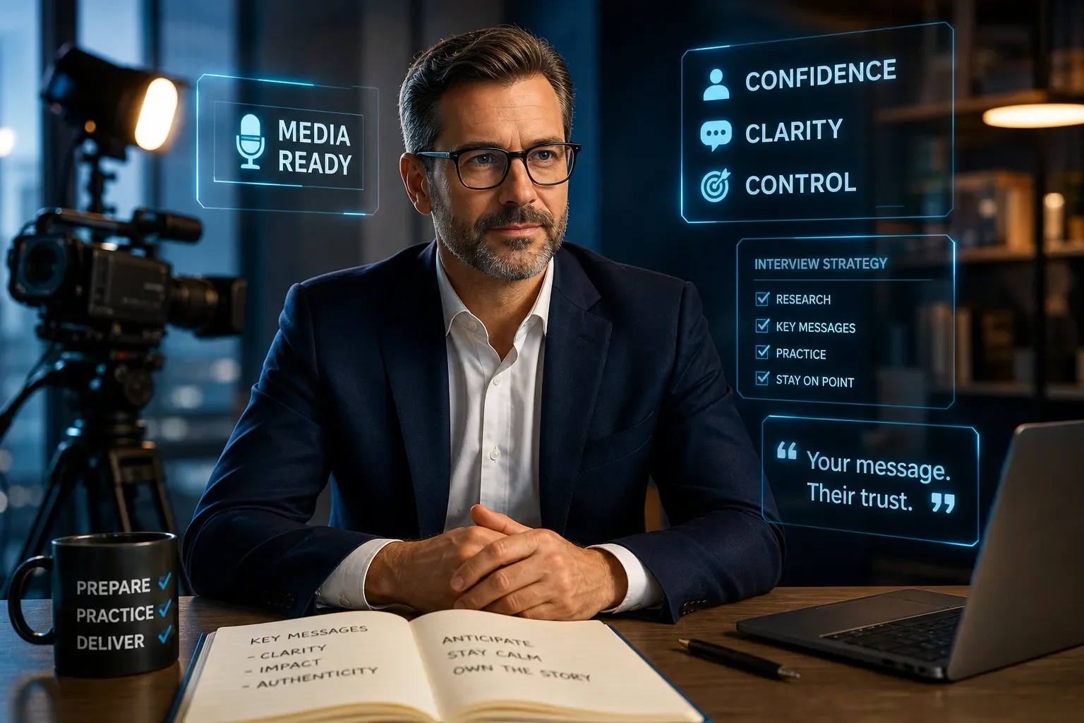 Media interview preparation: the executive's playbook