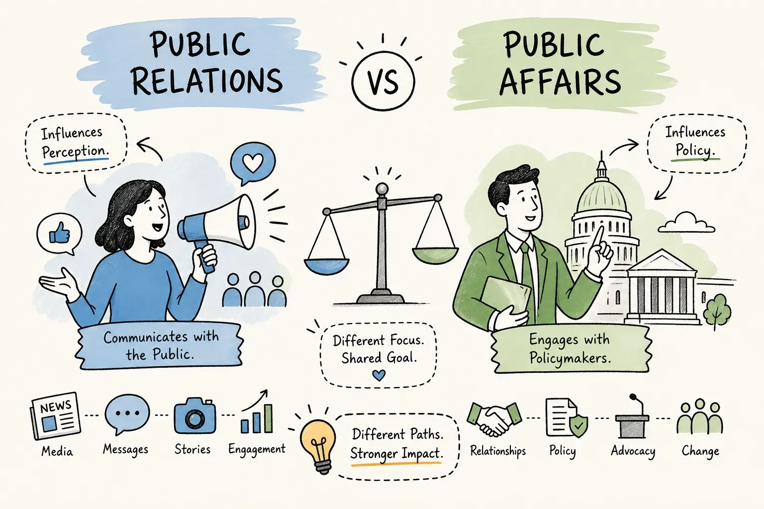 Public Relations vs Public Affairs: What's the Difference
