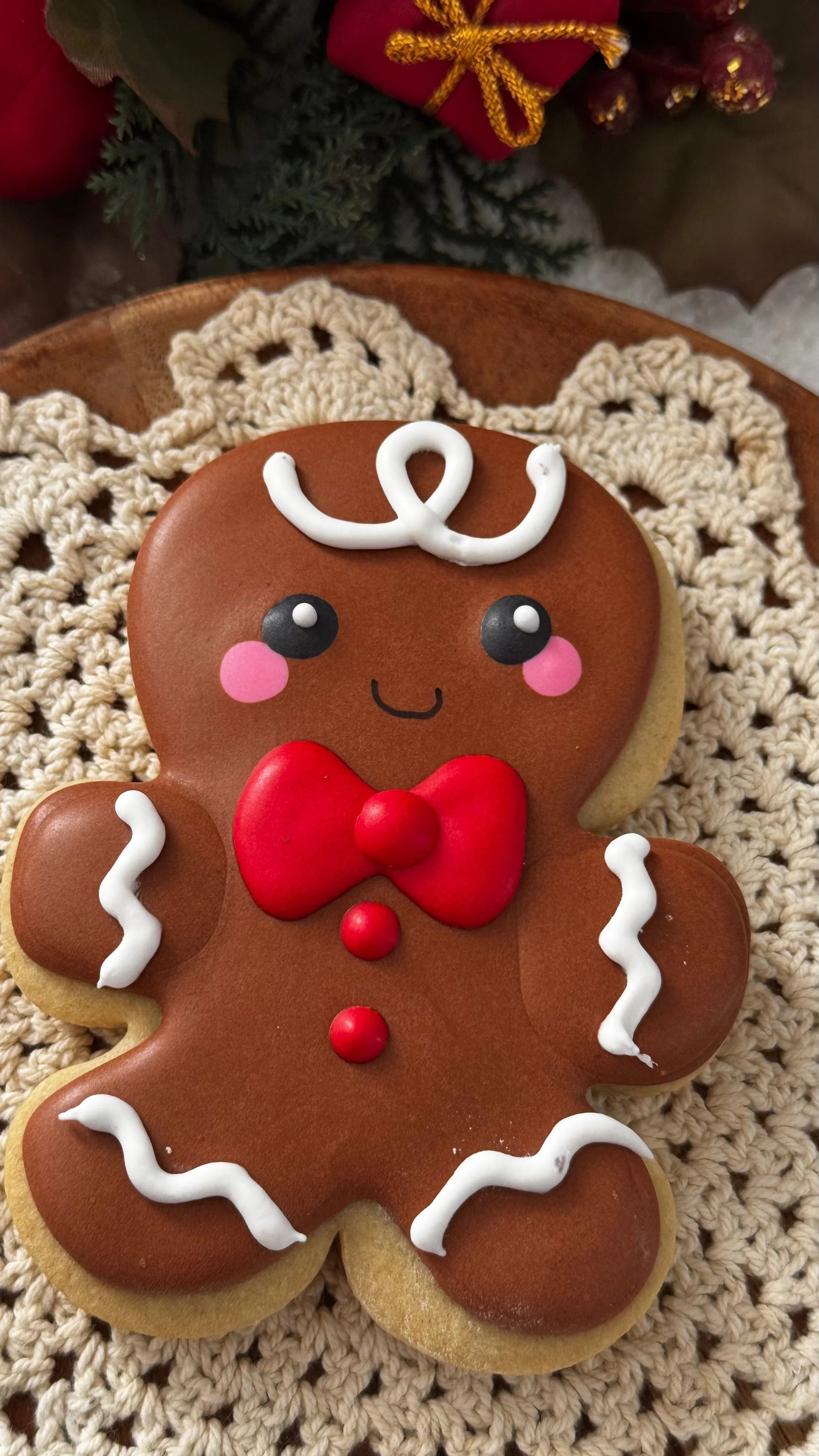 Georgie Gingerbread Sugar Cookie
