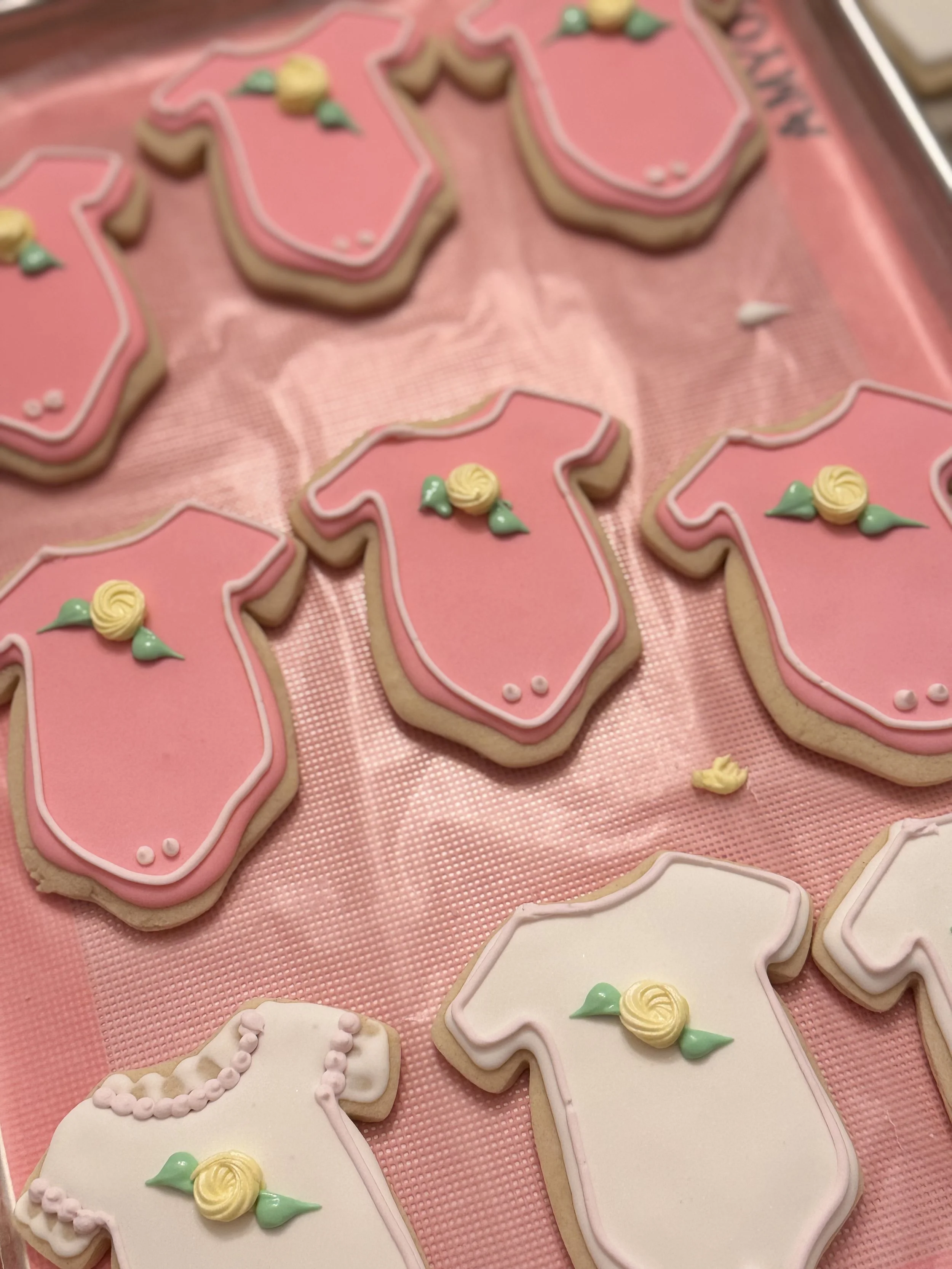 Oh Baby! Baby Onsie Sugar Cookie