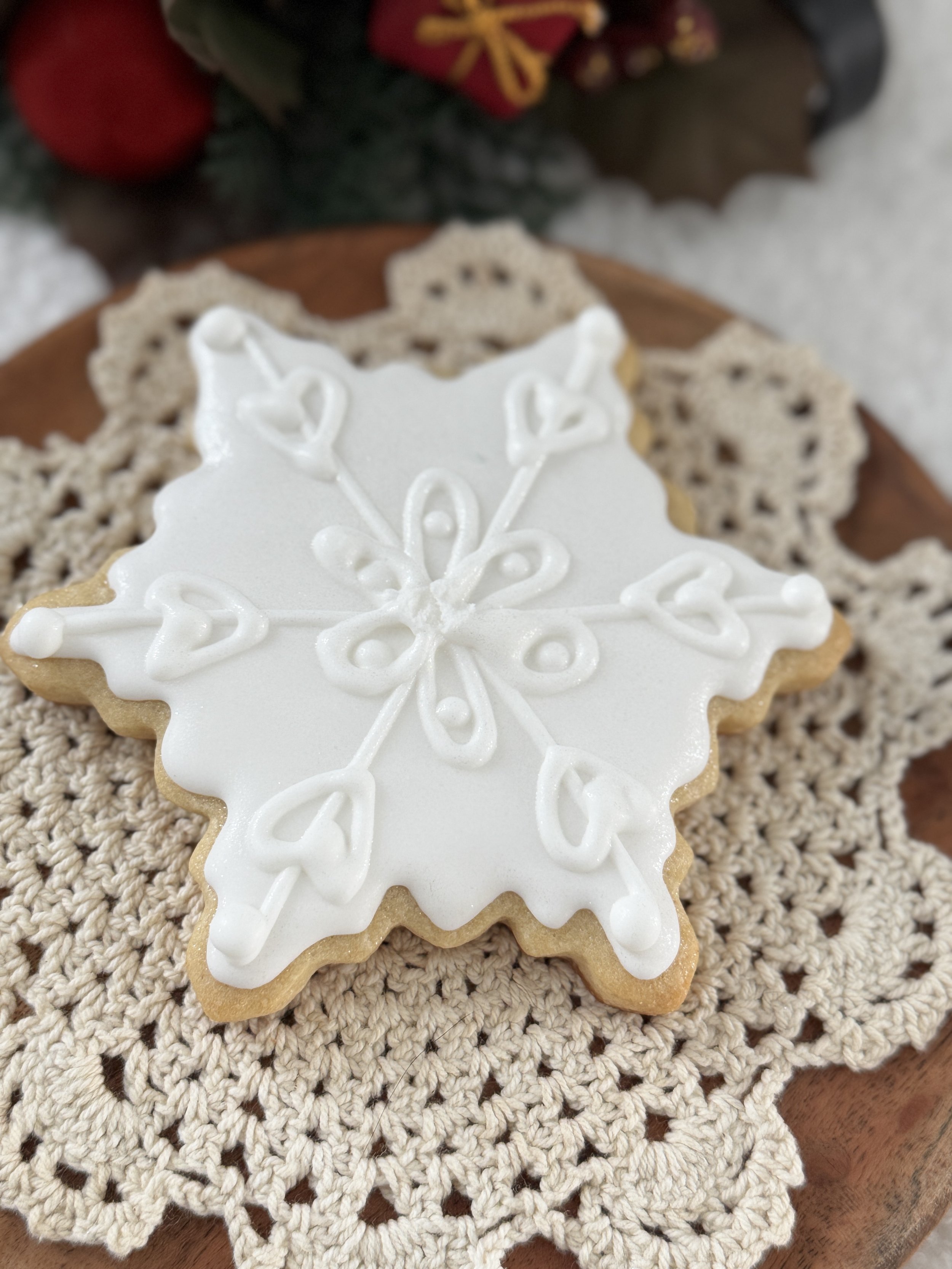 Snowflake Sugar Cookie