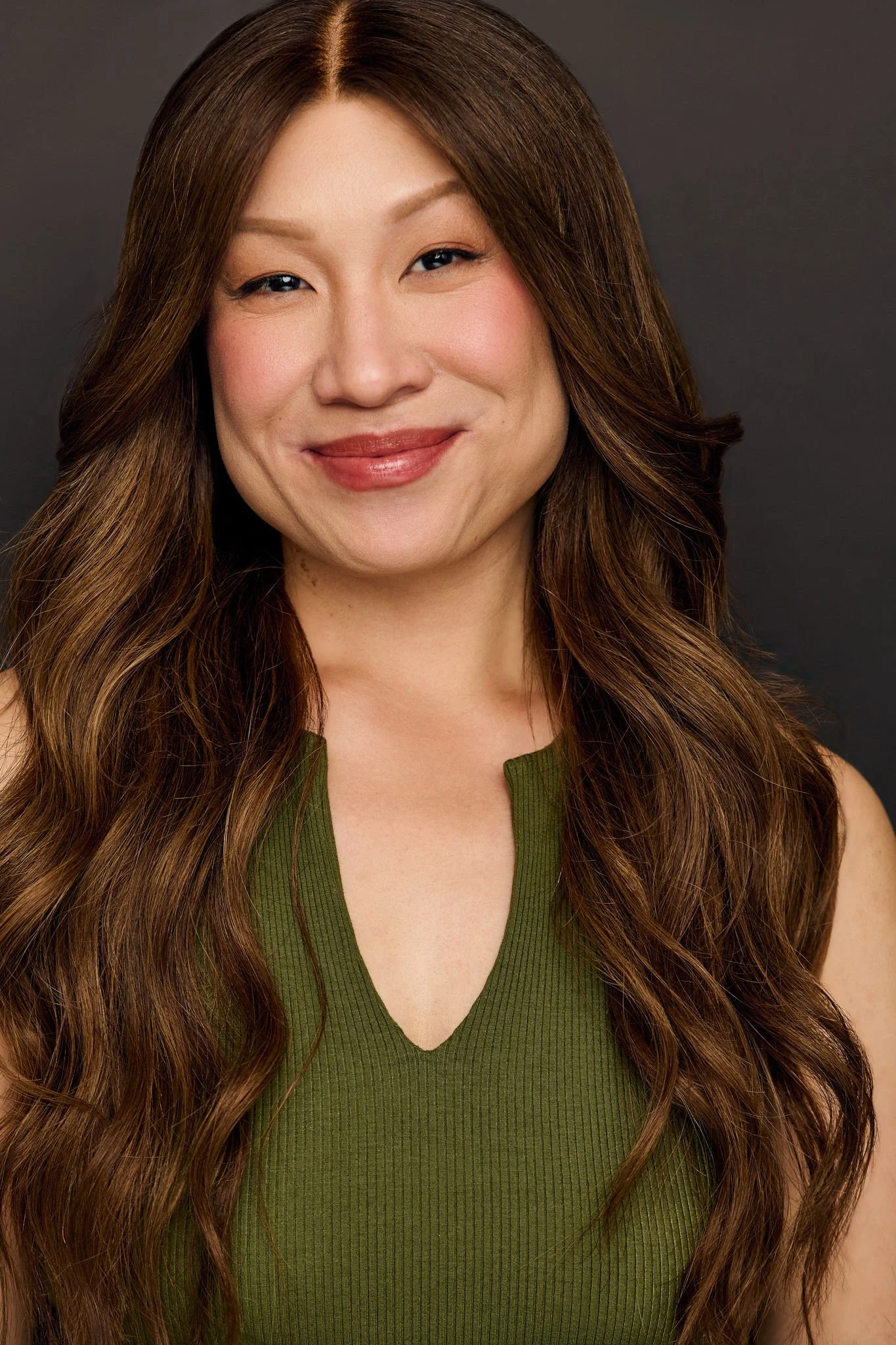 Tina Golden Headshot. Vietnamese-American Musical Theatre Singer Actor. Equity. Broadway