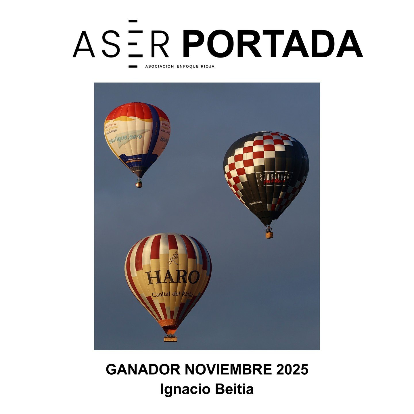 🥇GANADOR DEL CONCURSO MENSUAL &ndash; NOVIEMBRE 2025 🥇

Ya tenemos ganador del concurso de este mes con tem&aacute;tica REGLA DE LOS IMPARES. Queremos darle toda nuestra enhorabuena a @beitia_fotografia por esta maravillosa foto que ha presentado. 