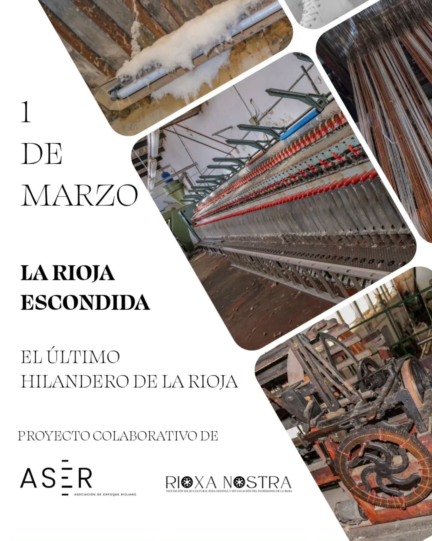 ​🧶 &iexcl;DESCUBRIENDO TESOROS OLVIDADOS! 🧶

​&iexcl;Estamos emocionados de anunciar la primera salida del proyecto colaborativo La Rioja Escondida! 
🚀 Este 1 de MARZO, nos sumergiremos en la historia viva de nuestra tierra para conocer a una figu