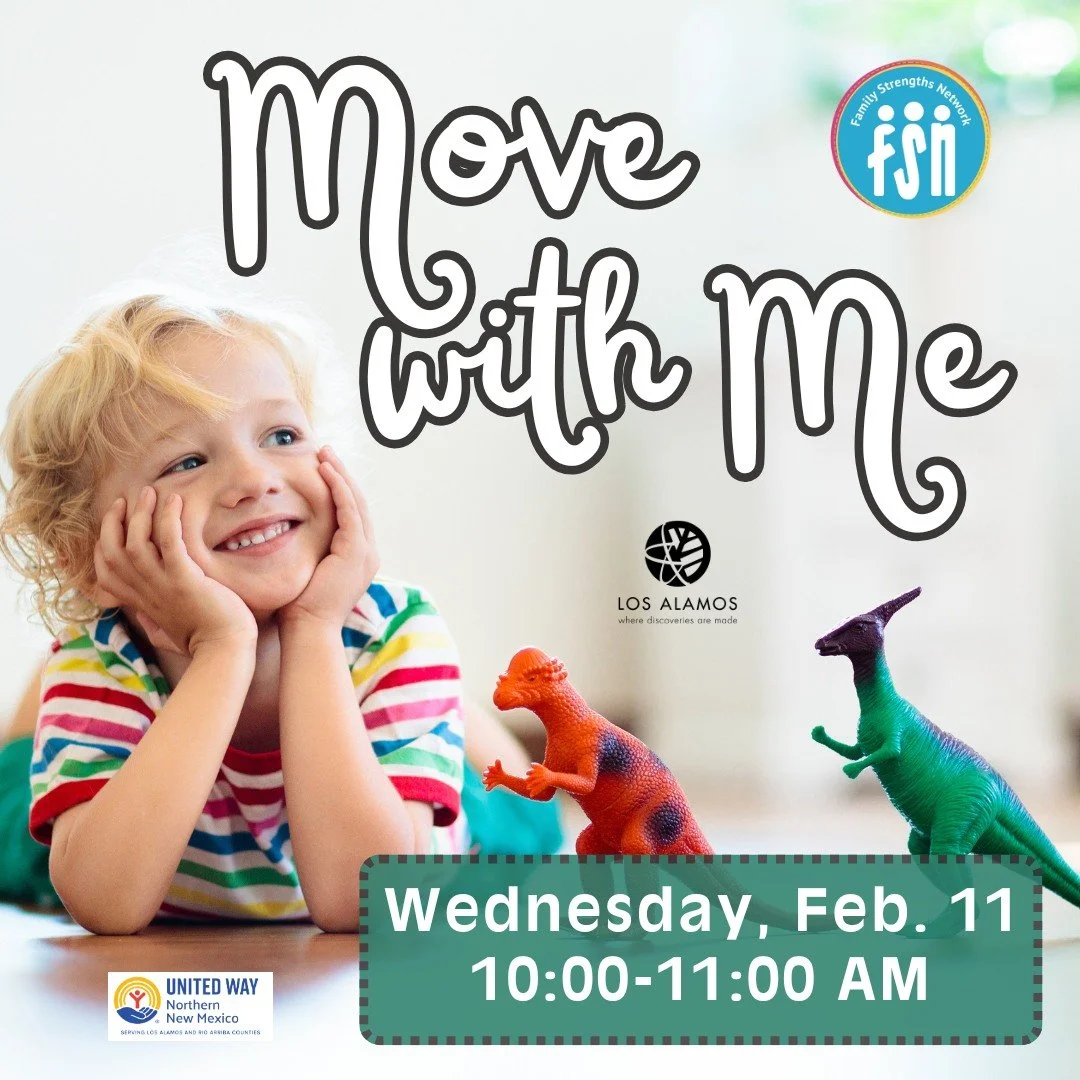 Move With Me on February 11: Young children and their caregiver will be introduced to simple poses and mindfulness with our dinosaur/prehistoric pals theme! Dino costumes always welcome 🦕🦖
Move With me is a low-stress, no-pressure program for our y